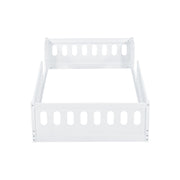 Platform Bed With Guardrail