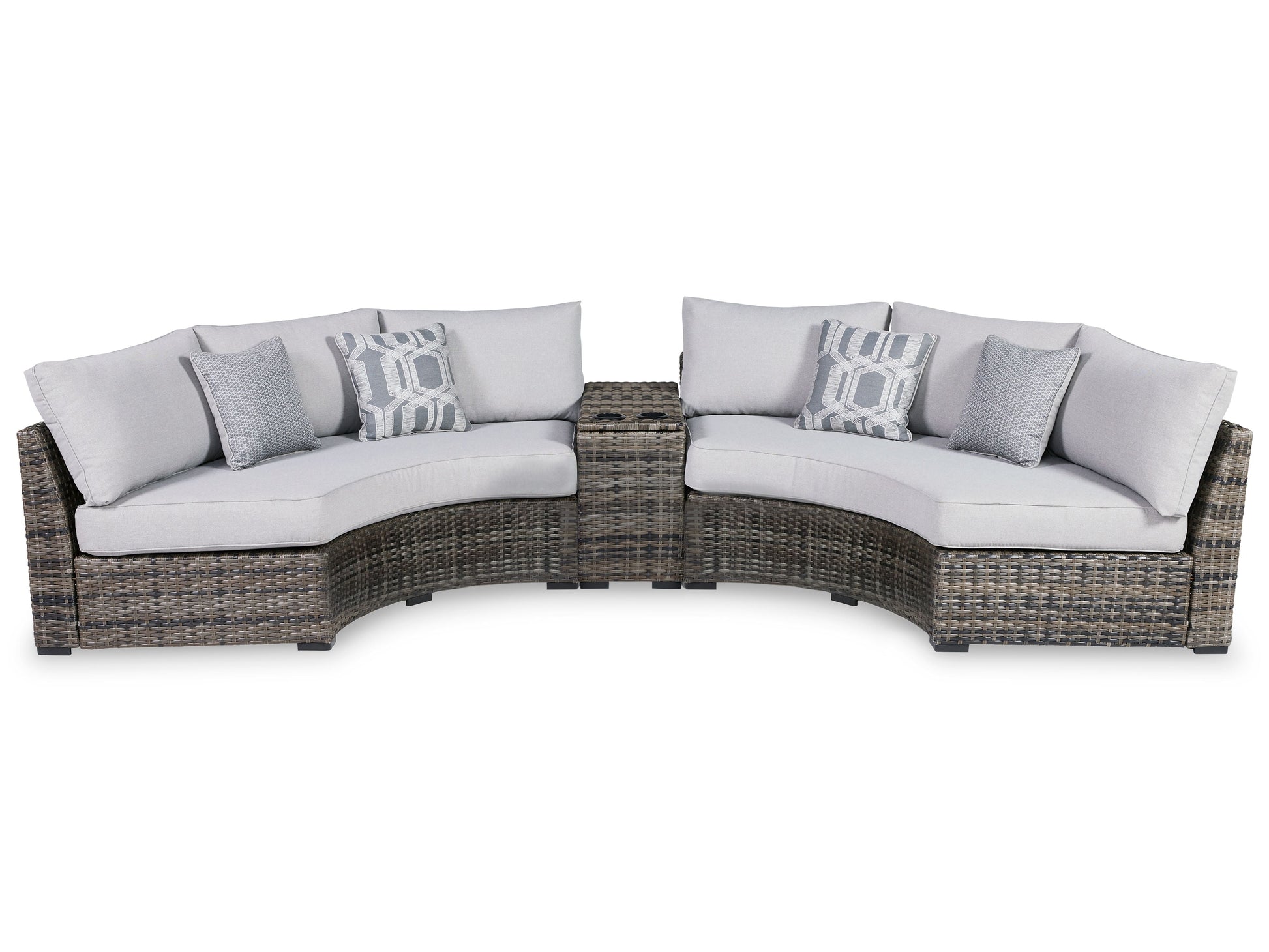 Signature Design by Ashley® Harbor Court - Outdoor Sectional | Meri Furniture