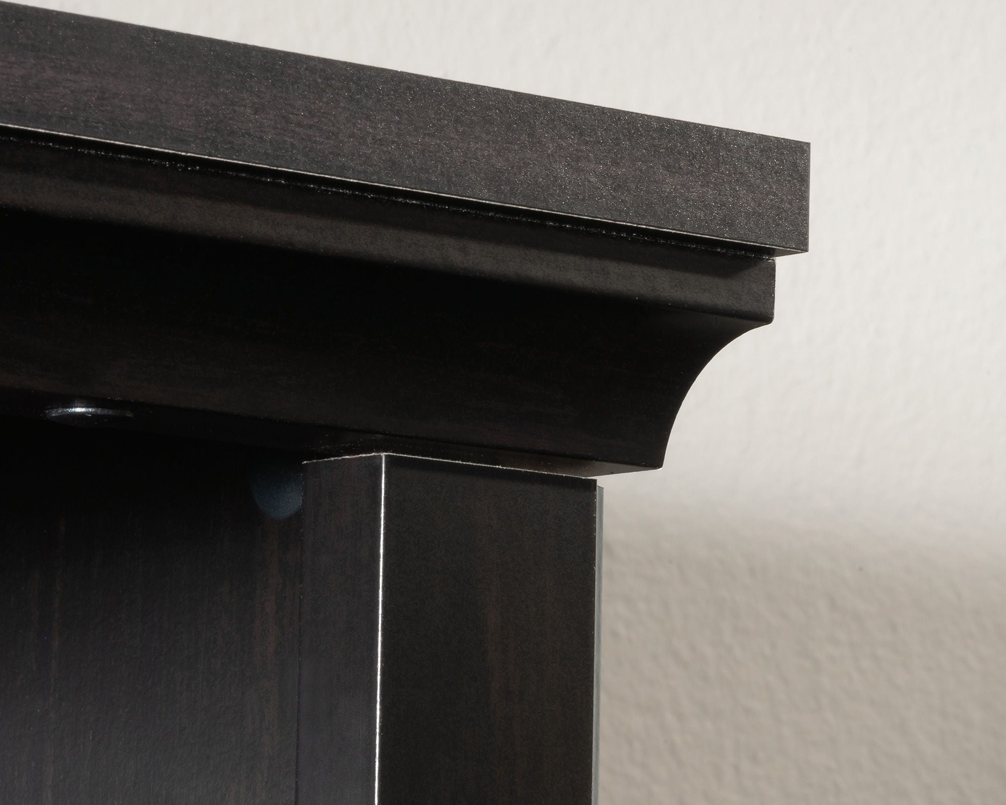 5-Shelf Bookcase in Estate Black
