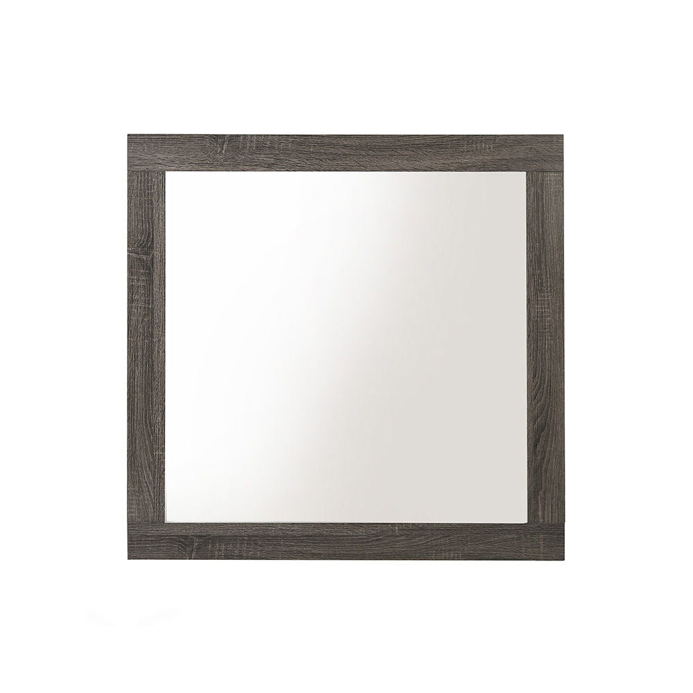 ACME Avantika - Mirror - Rustic Gray Oak | Meri Furniture