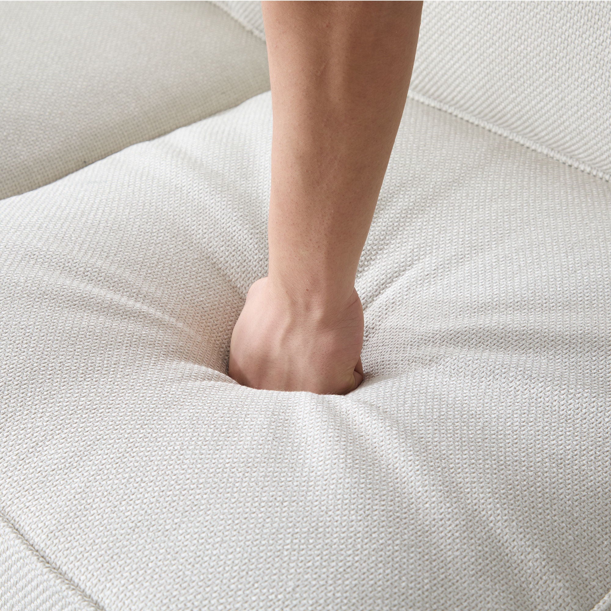 Rolled Arm Sofa With Nailhead Trim, 1 Seater Upholstered Couch With Wooden Legs