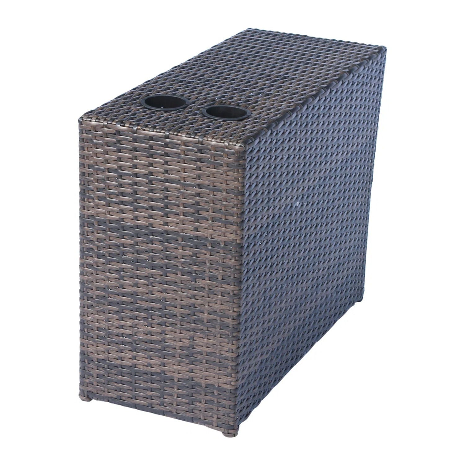 Stylish Modular Wicker Patio Seating Group