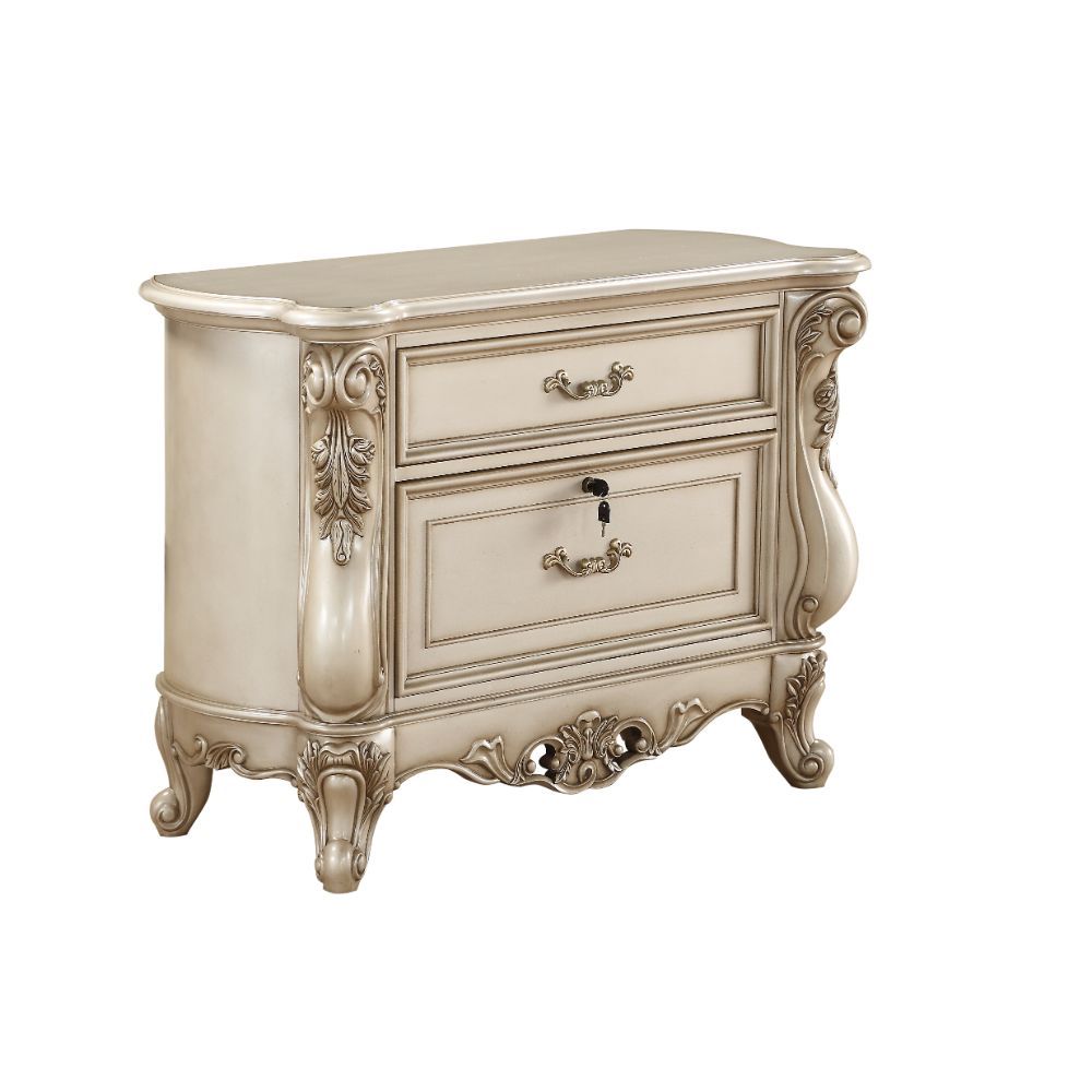 ACME Gorsedd - File Cabinet - Antique White | Meri Furniture