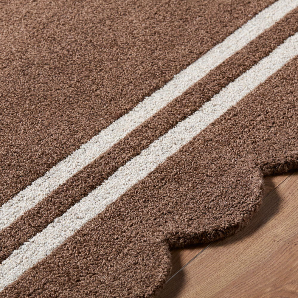 Scalloped Handmade Rug