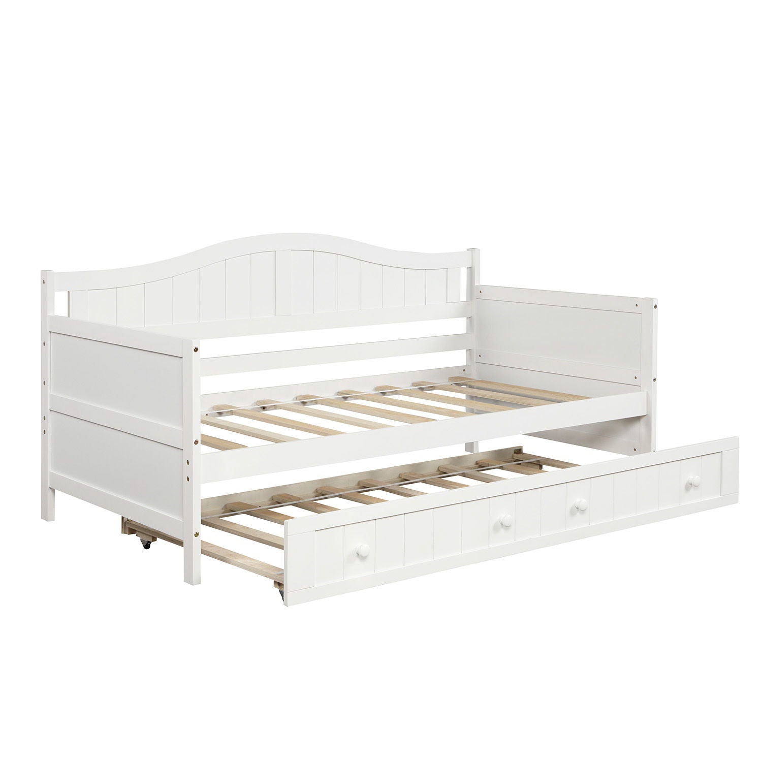 Wooden Daybed, Sofa Bed, No Box Spring Needed