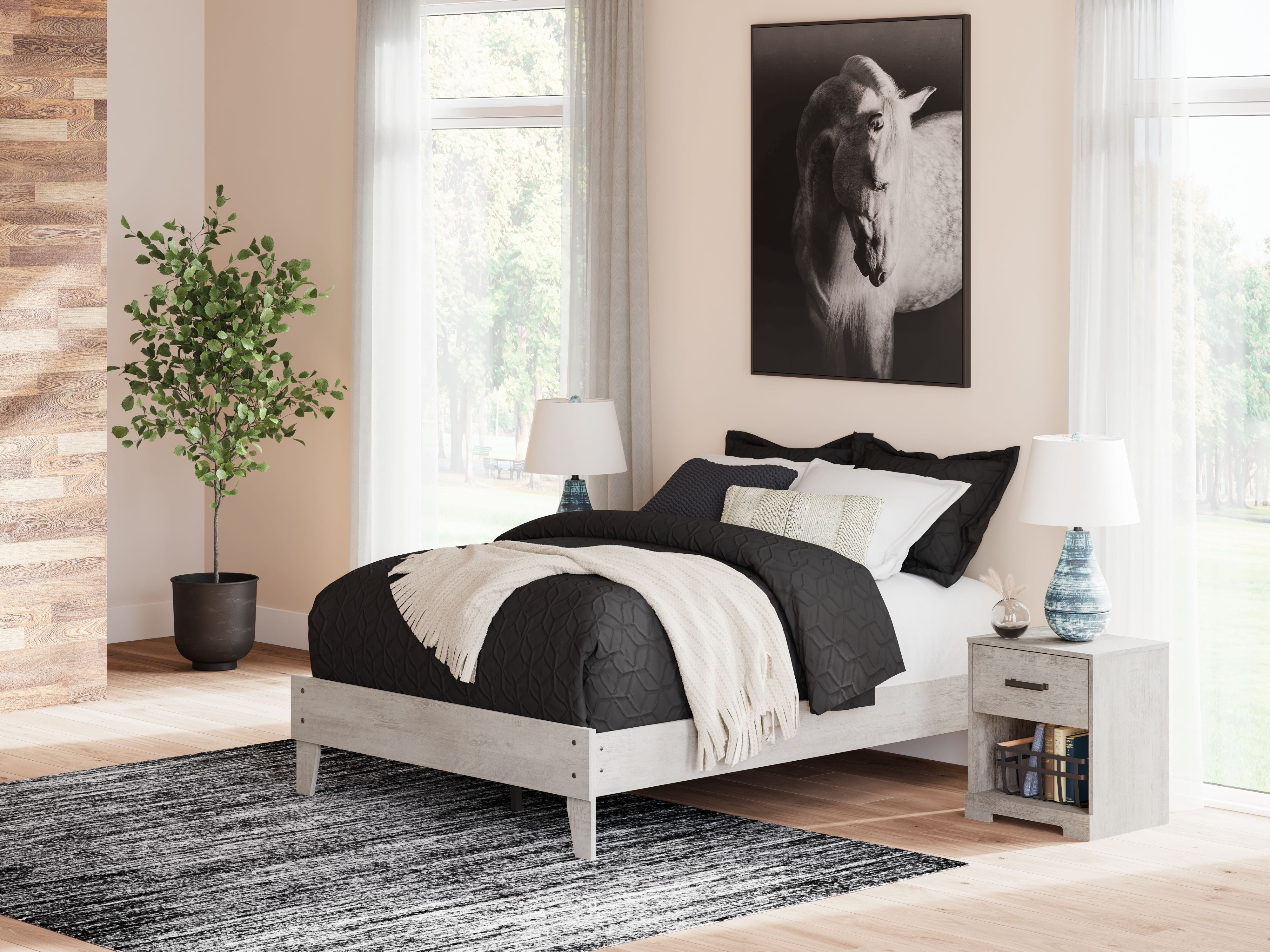 Signature Design by Ashley® Shawburn - Bed | Meri Furniture
