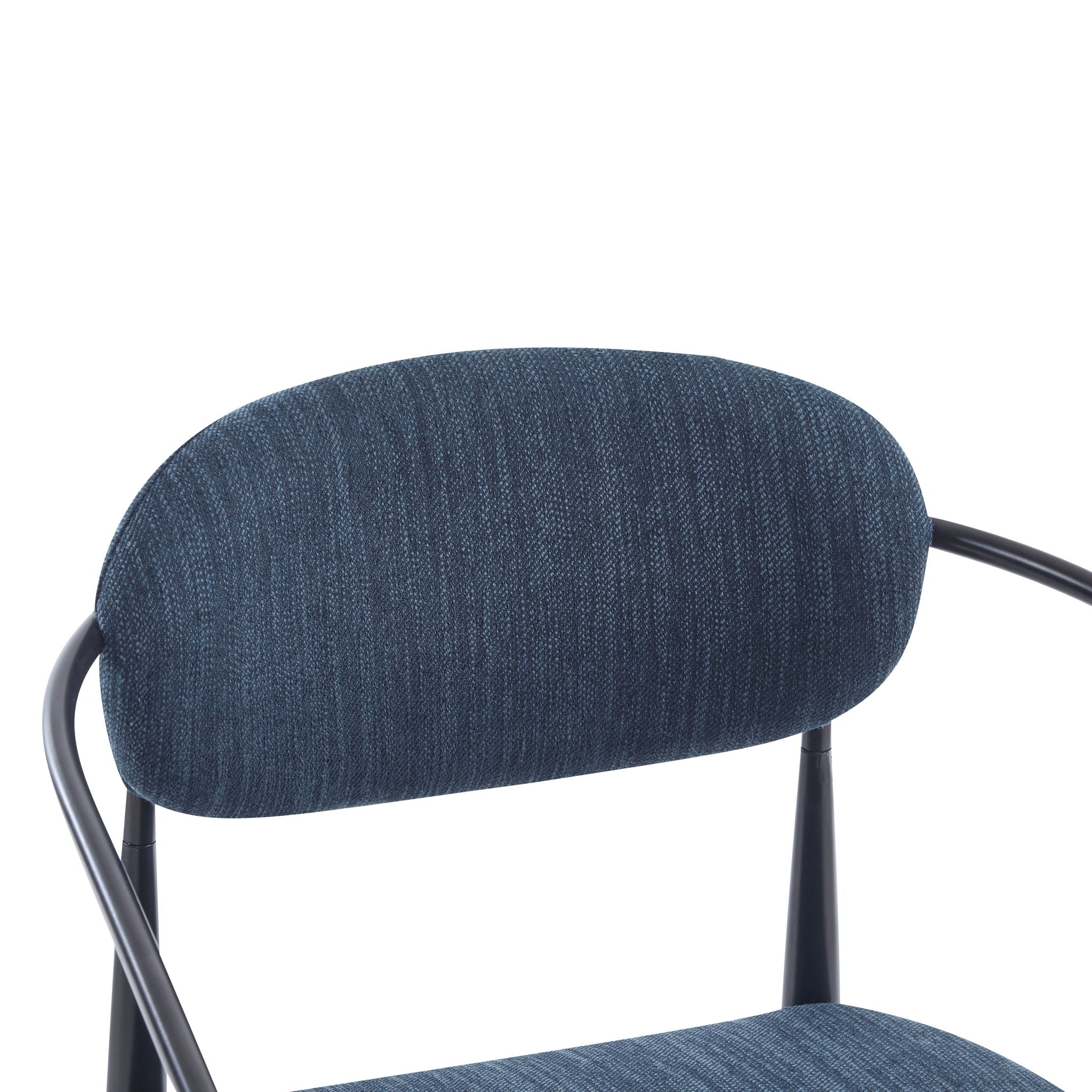Modern Upholstered Accent Armchair With Pocket Spring Seat