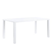 Pagan - High Gloss Dining Table - White