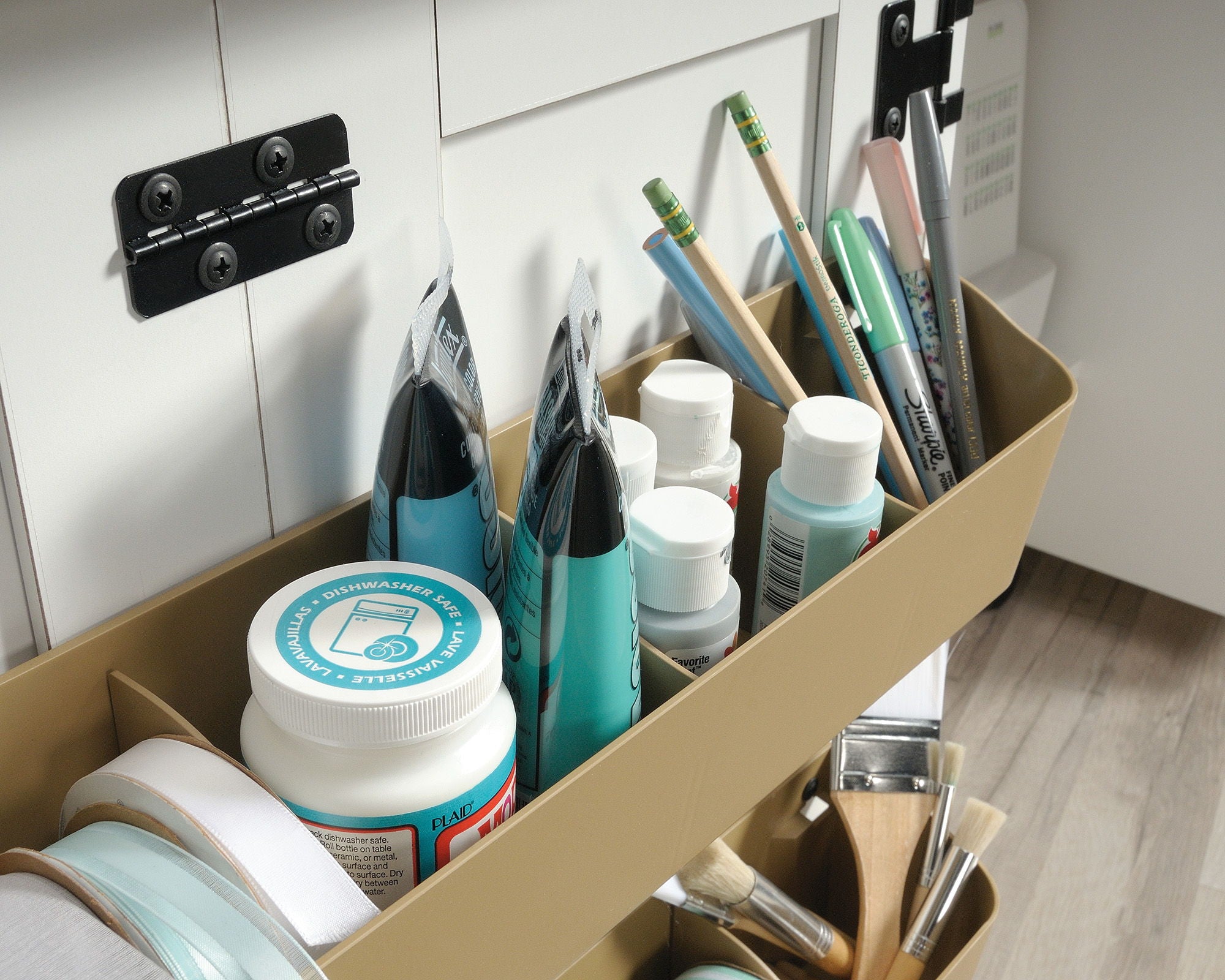 Drop-Leaf Craft Table/Sewing Cart