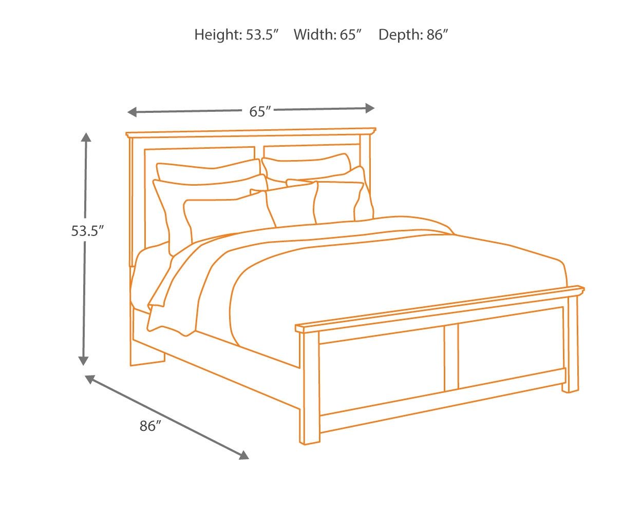 Ashley Furniture Maribel - Headboard | Meri Furniture
