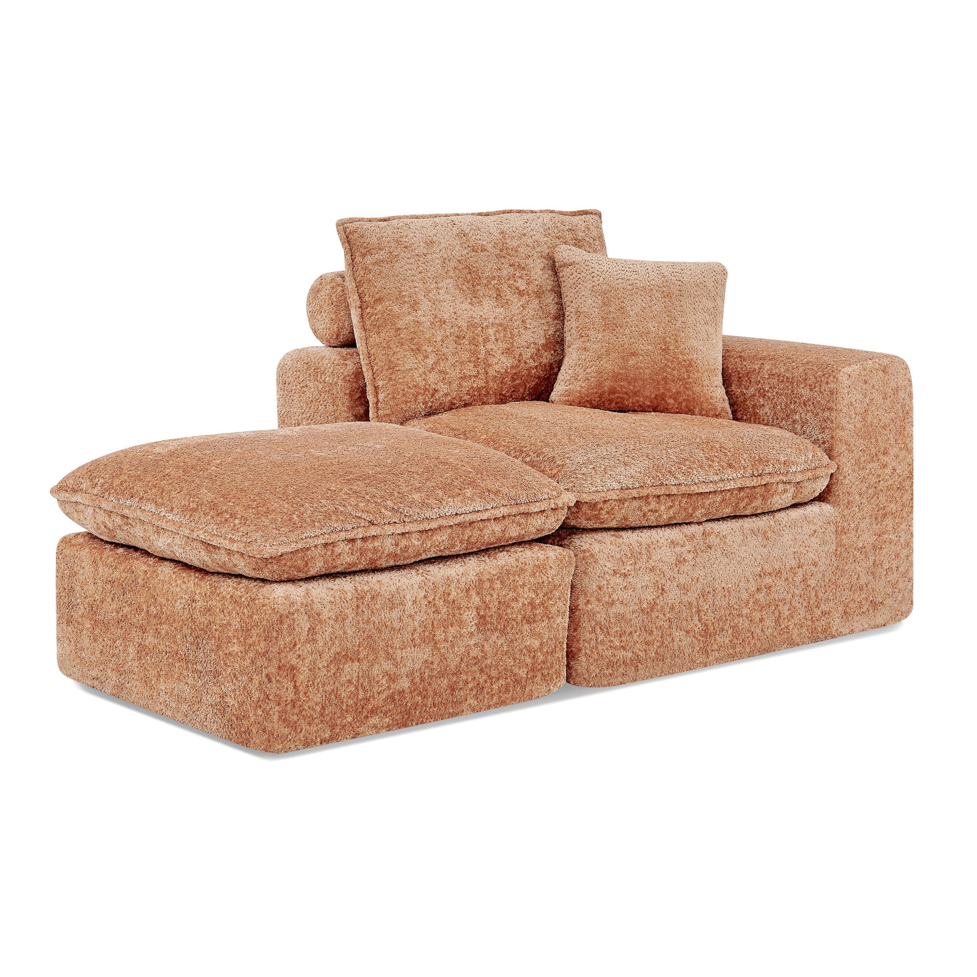 Sectional Sofa With Moveable Ottoman