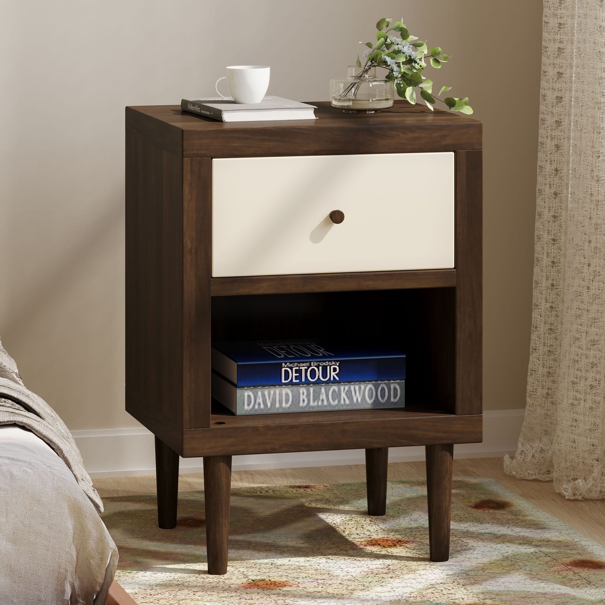 Nystrom - Single Drawer Nightstand