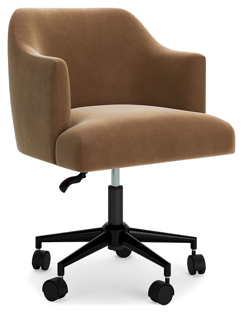 Signature Design by Ashley® Austanny - Warm Brown - Home Office Desk Chair | Meri Furniture
