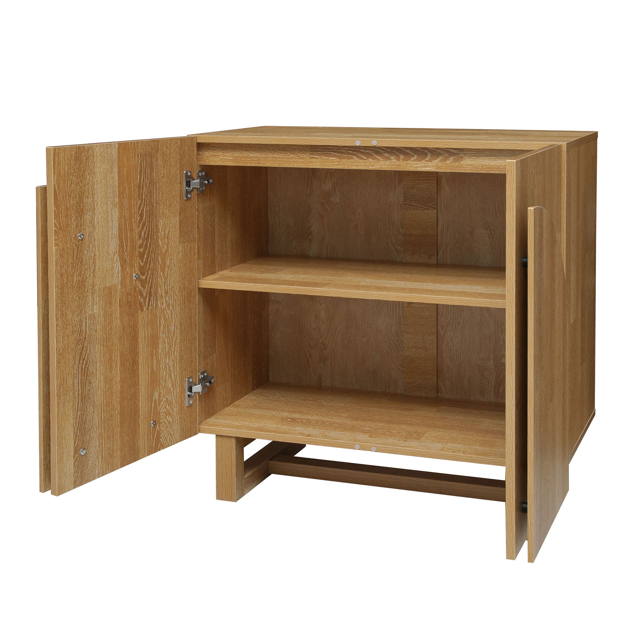 2 Door Cabinet, Suitable For Bedroom - Natural