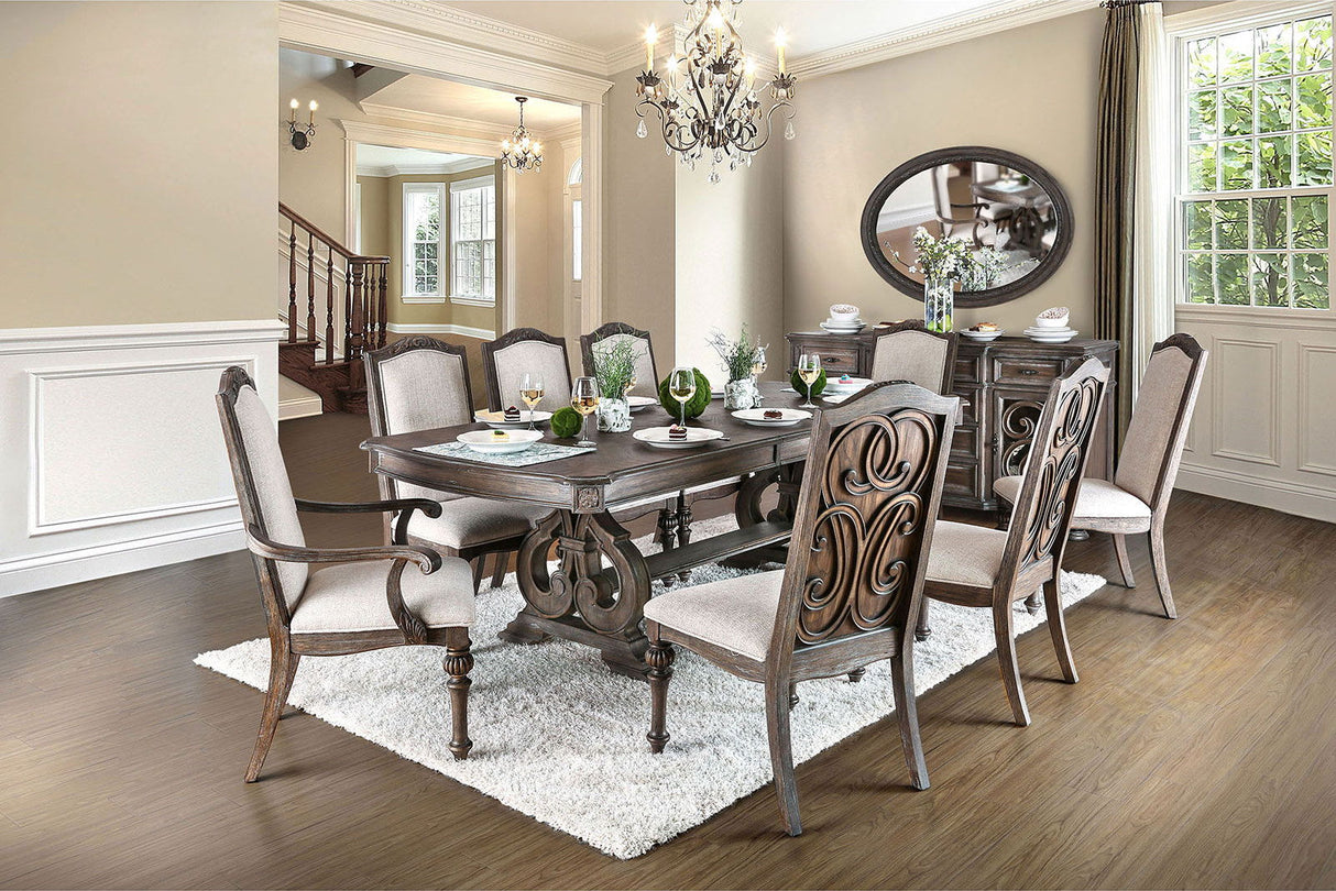 Furniture of America Arcadia - Side Chair (Set of 2) | Meri Furniture