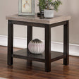 Furniture of America Rosetta - End Table - Dark Walnut | Meri Furniture