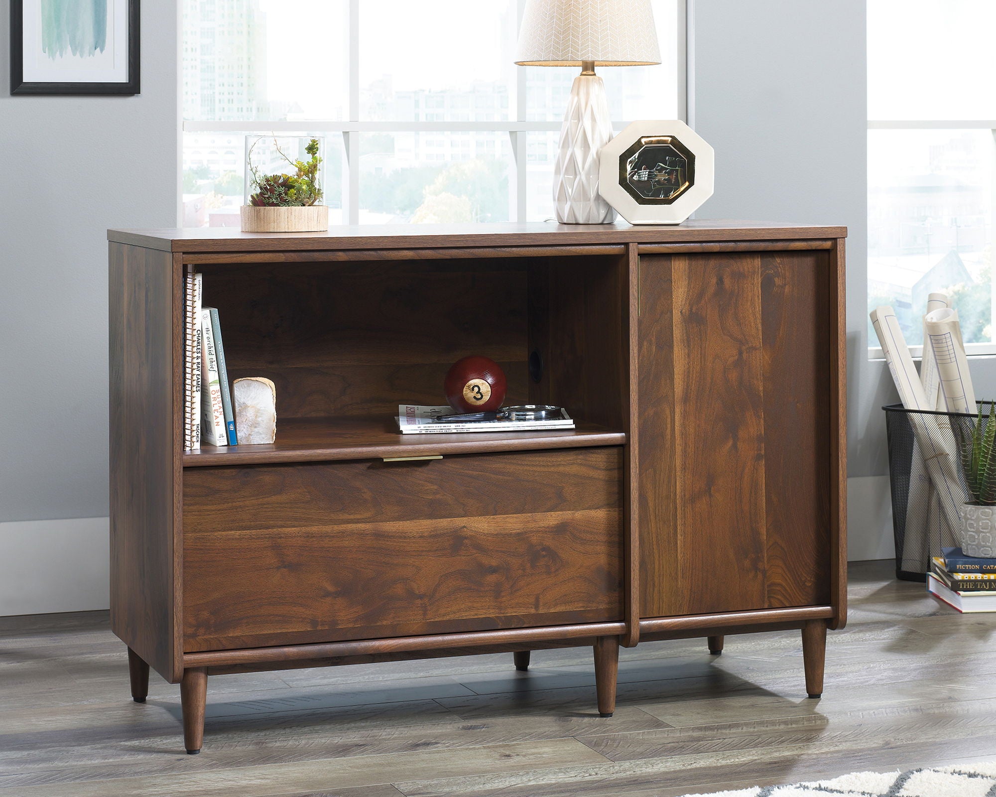 Clifford Place Credenza Grand Walnut