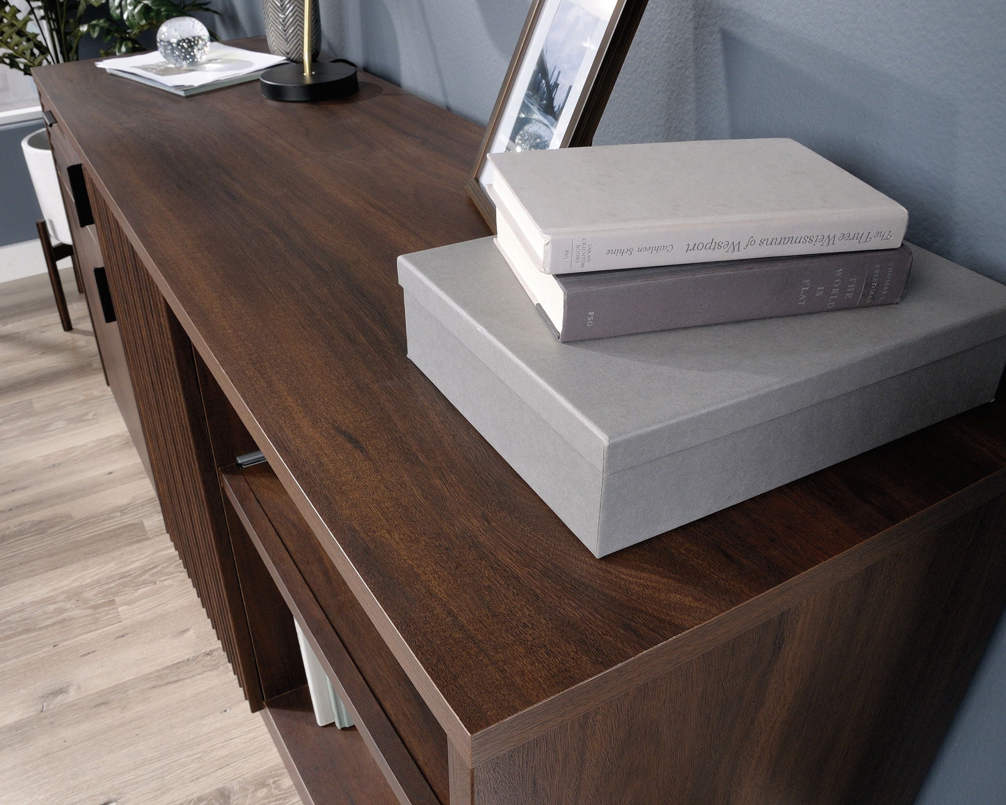 Englewood Large Credenza Spiced Mahogany