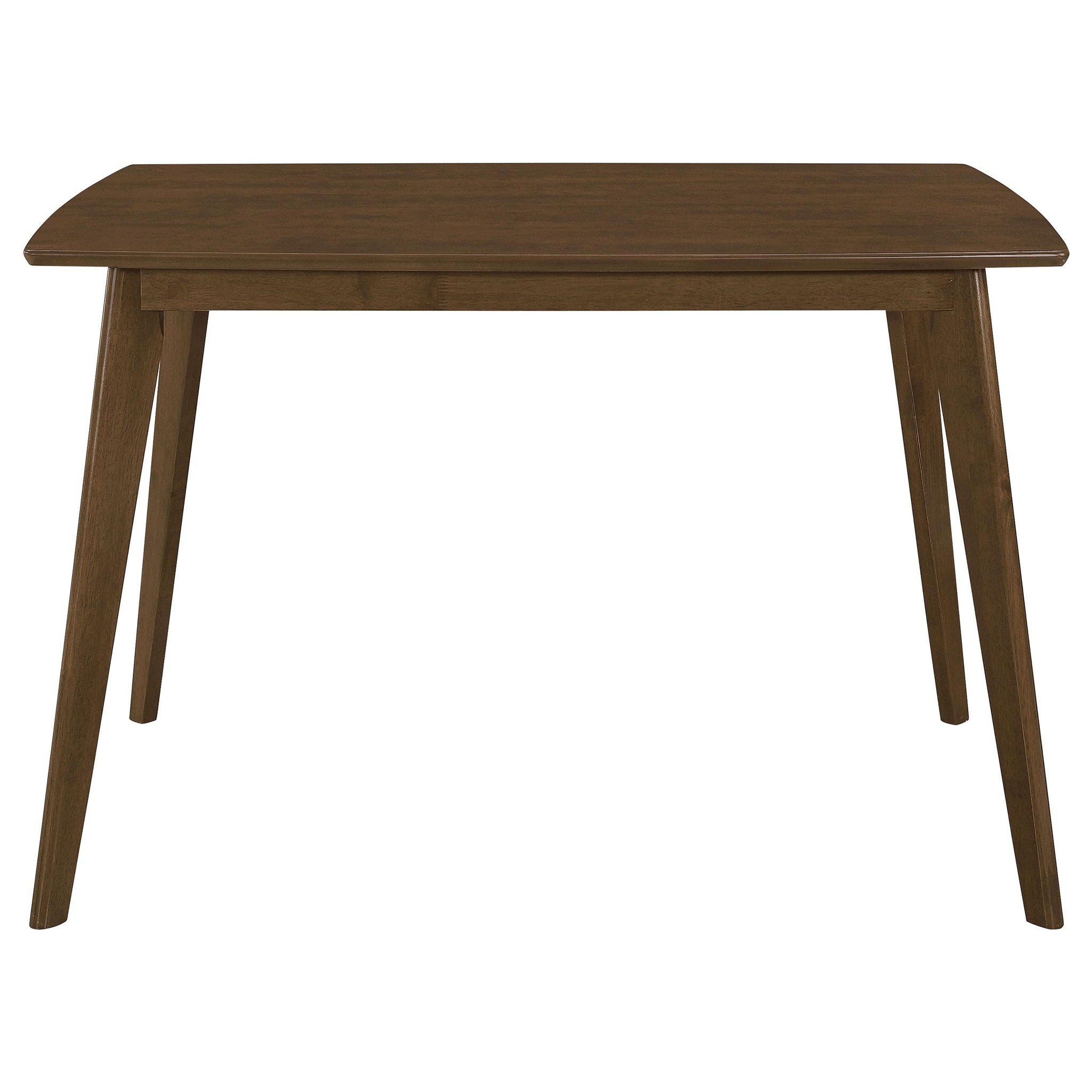 Kersey 5-piece Rectangular Dining Table Set Chestnut
