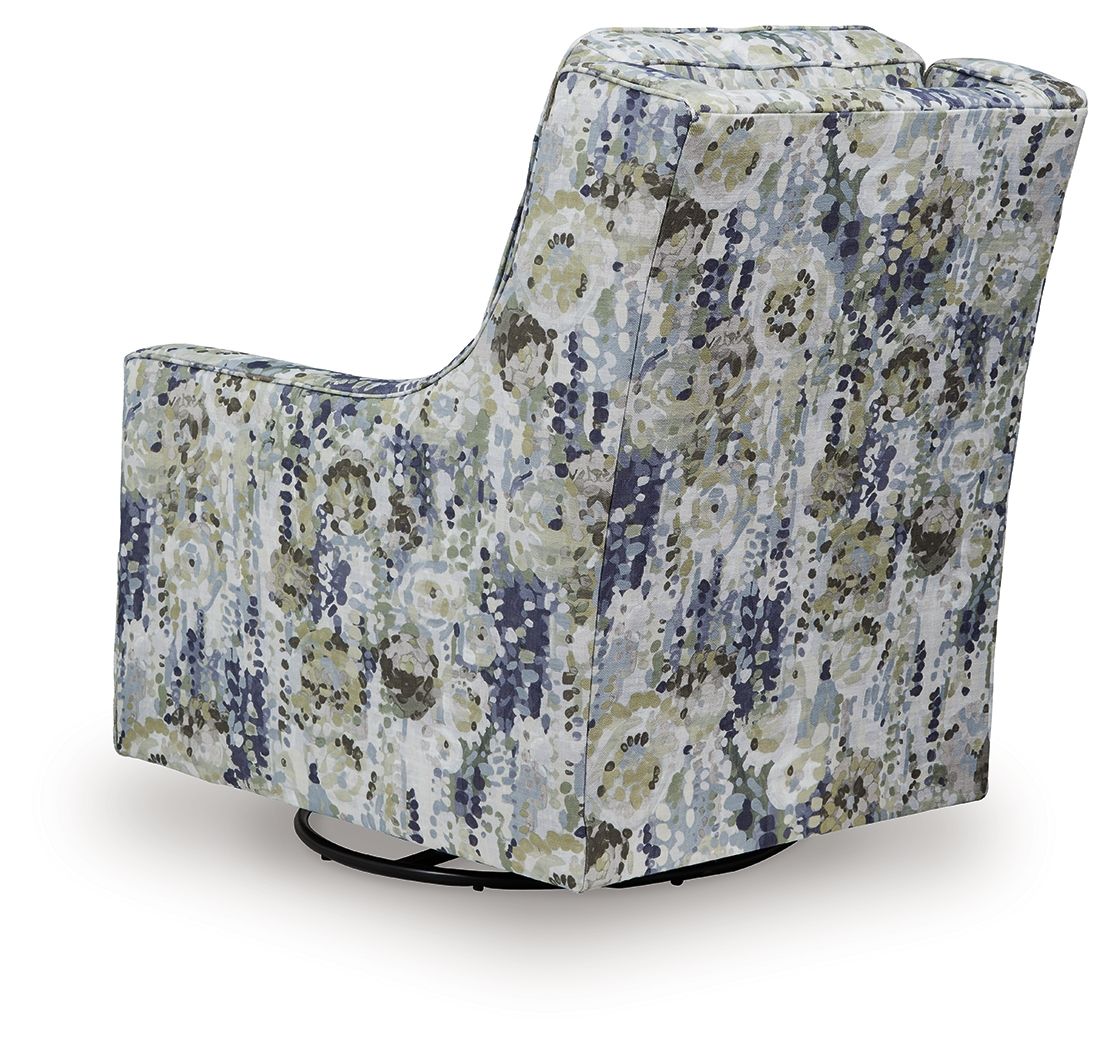 Signature Design by Ashley® Dustinford - Multi - Swivel Glider Accent Chair | Meri Furniture