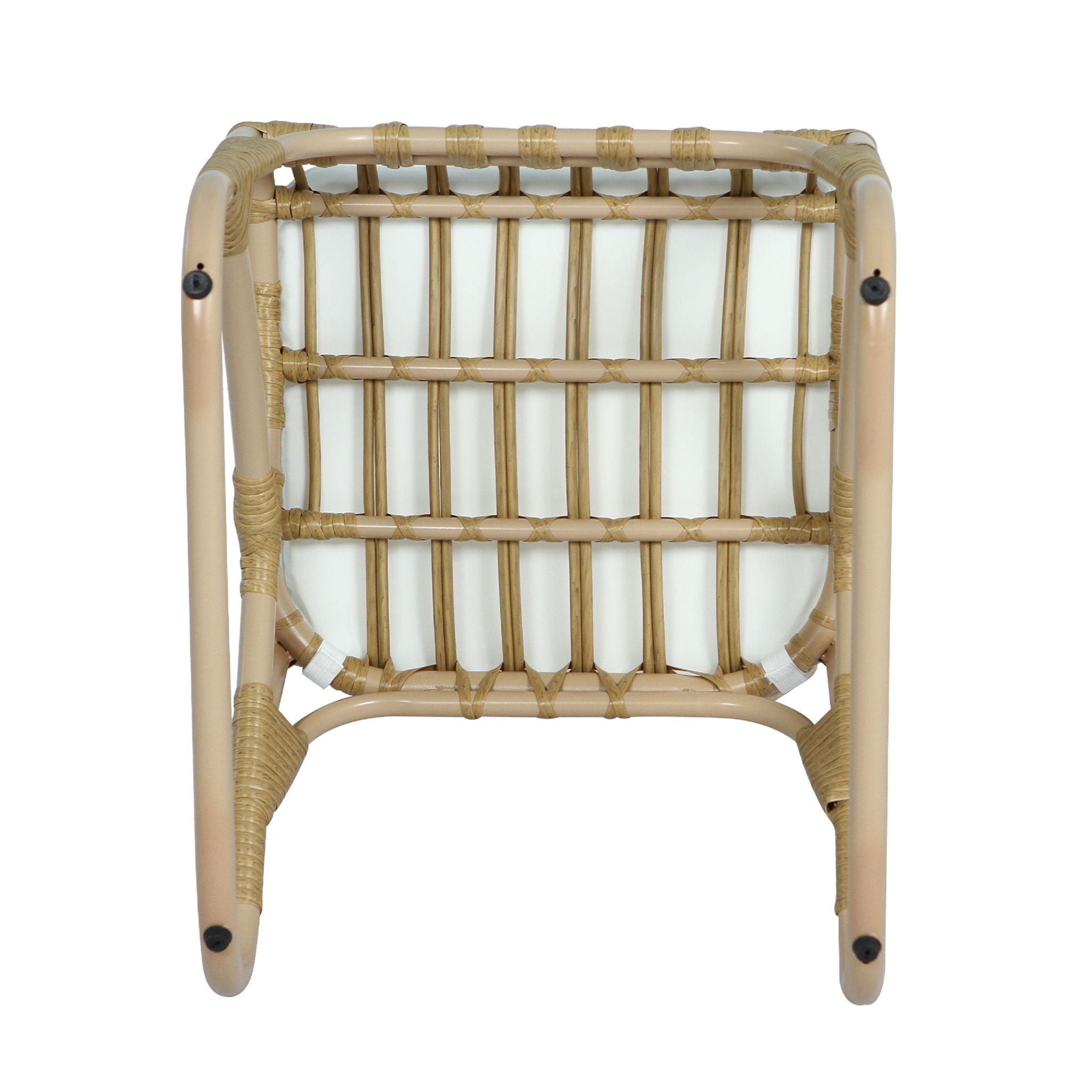 Outdoor Wicker Dining Chairs With Washable Cushion (Set of 2)