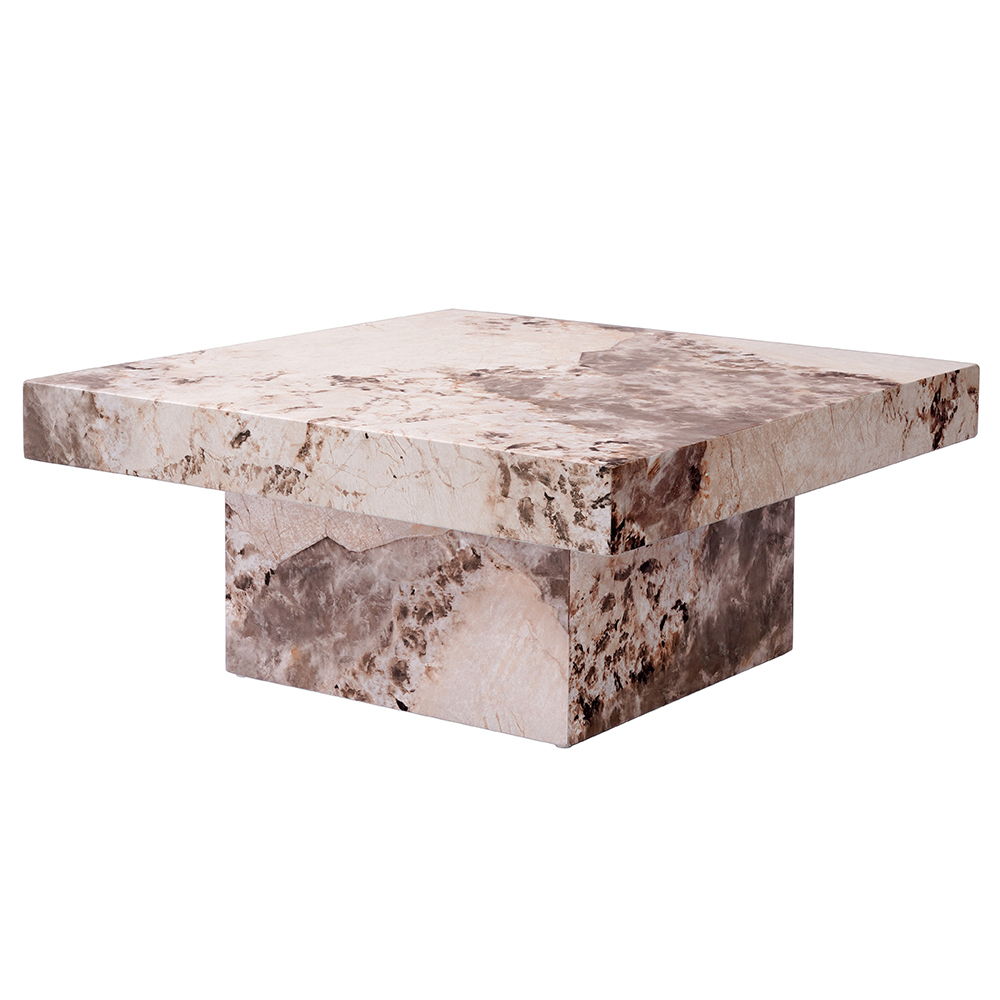 ACME Fultan - Coffee Table - Engineered Stone Finish | Meri Furniture
