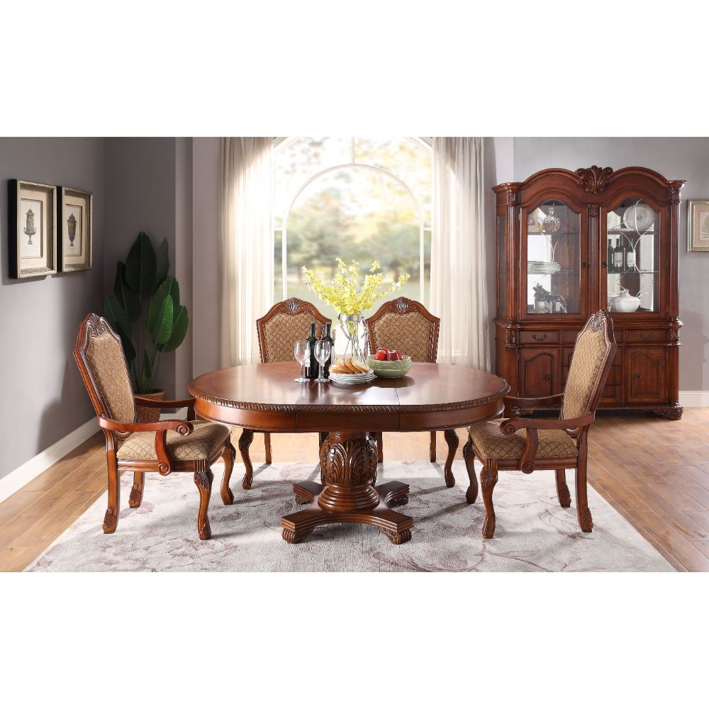 ACME Chateau De Ville - Dining Table - Cherry | Meri Furniture
