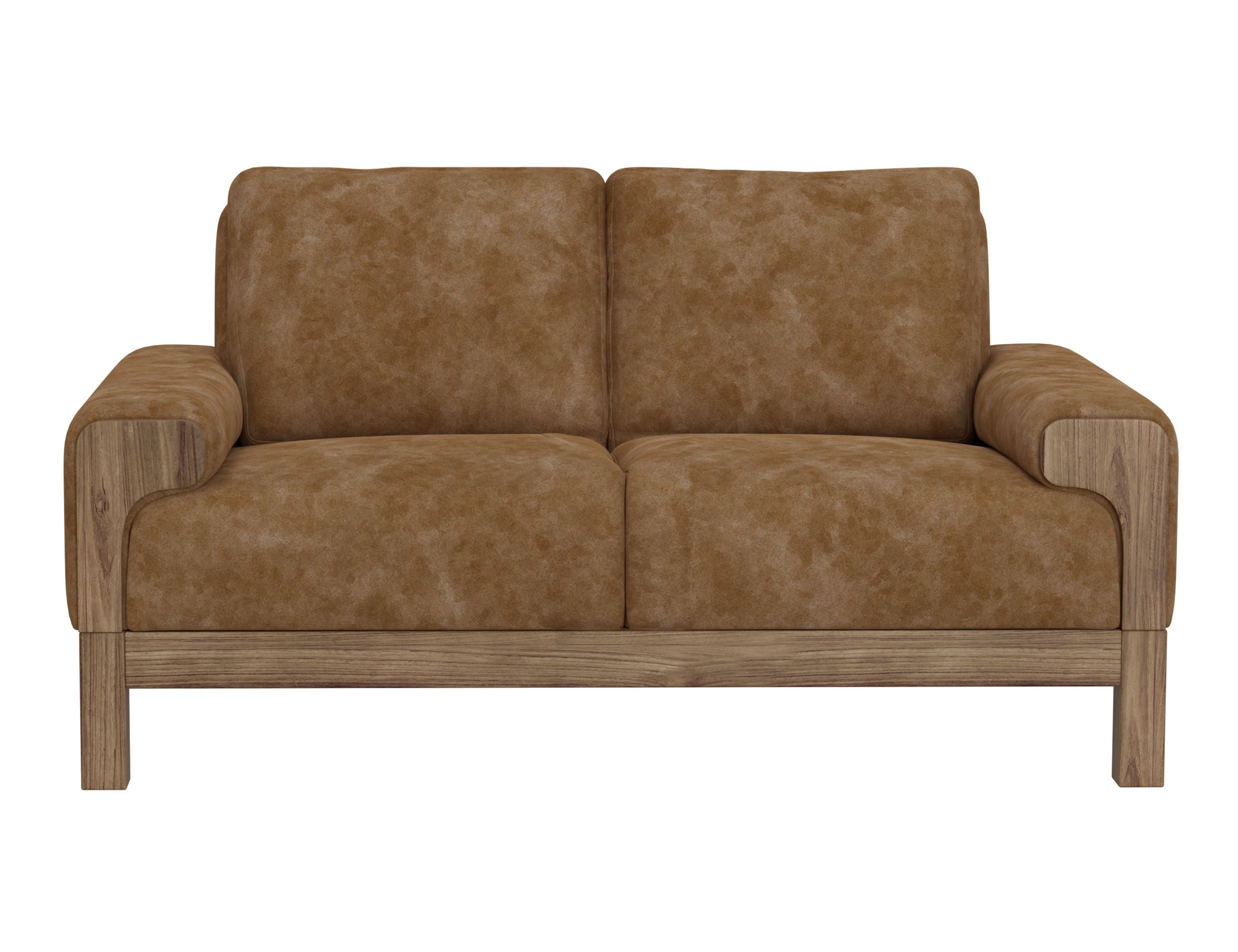 International Furniture Direct Sedona - Loveseat - Dark Brown | Meri Furniture