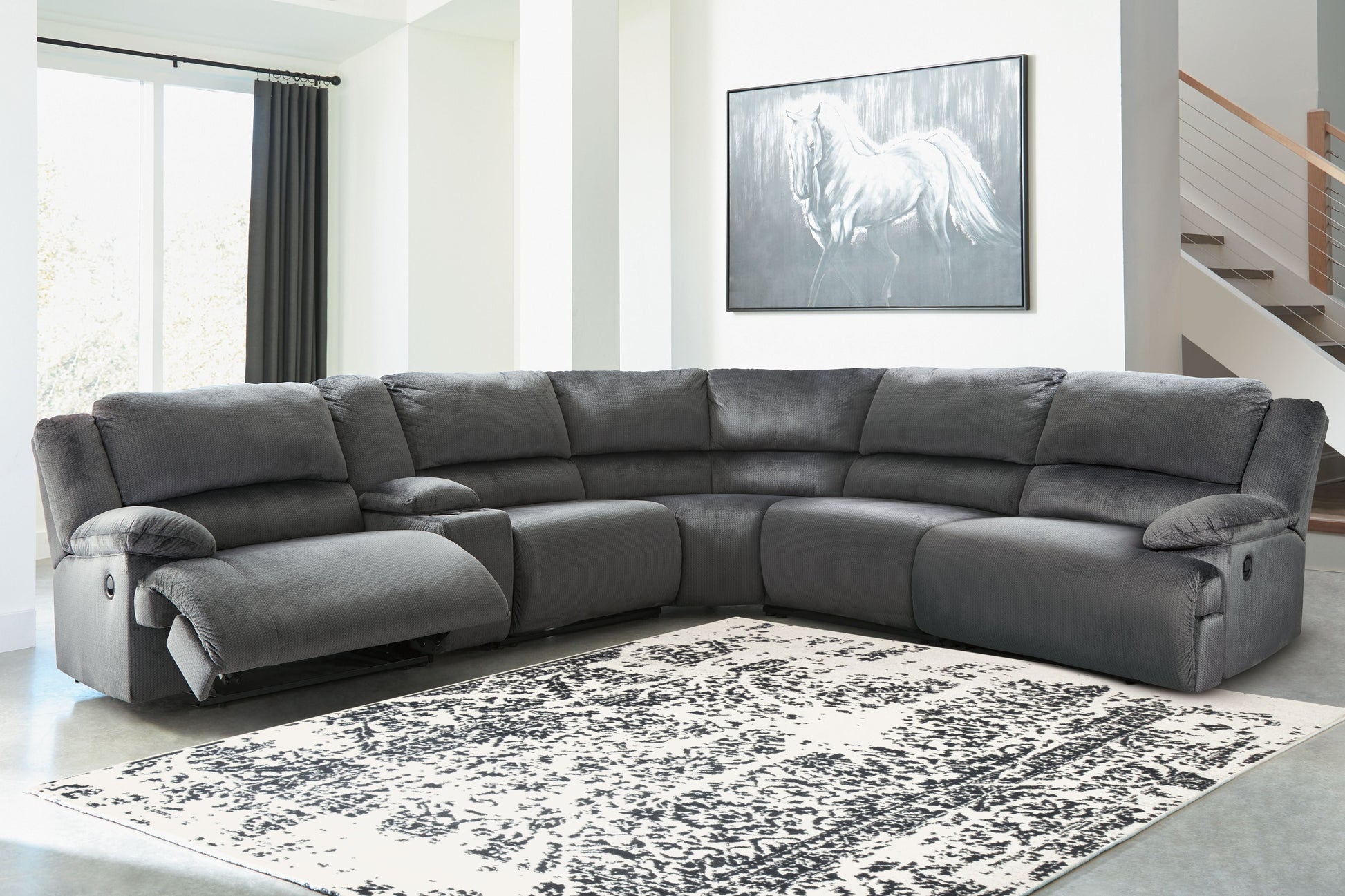 Signature Design by Ashley® Clonmel - Reclining Sectional | Meri Furniture