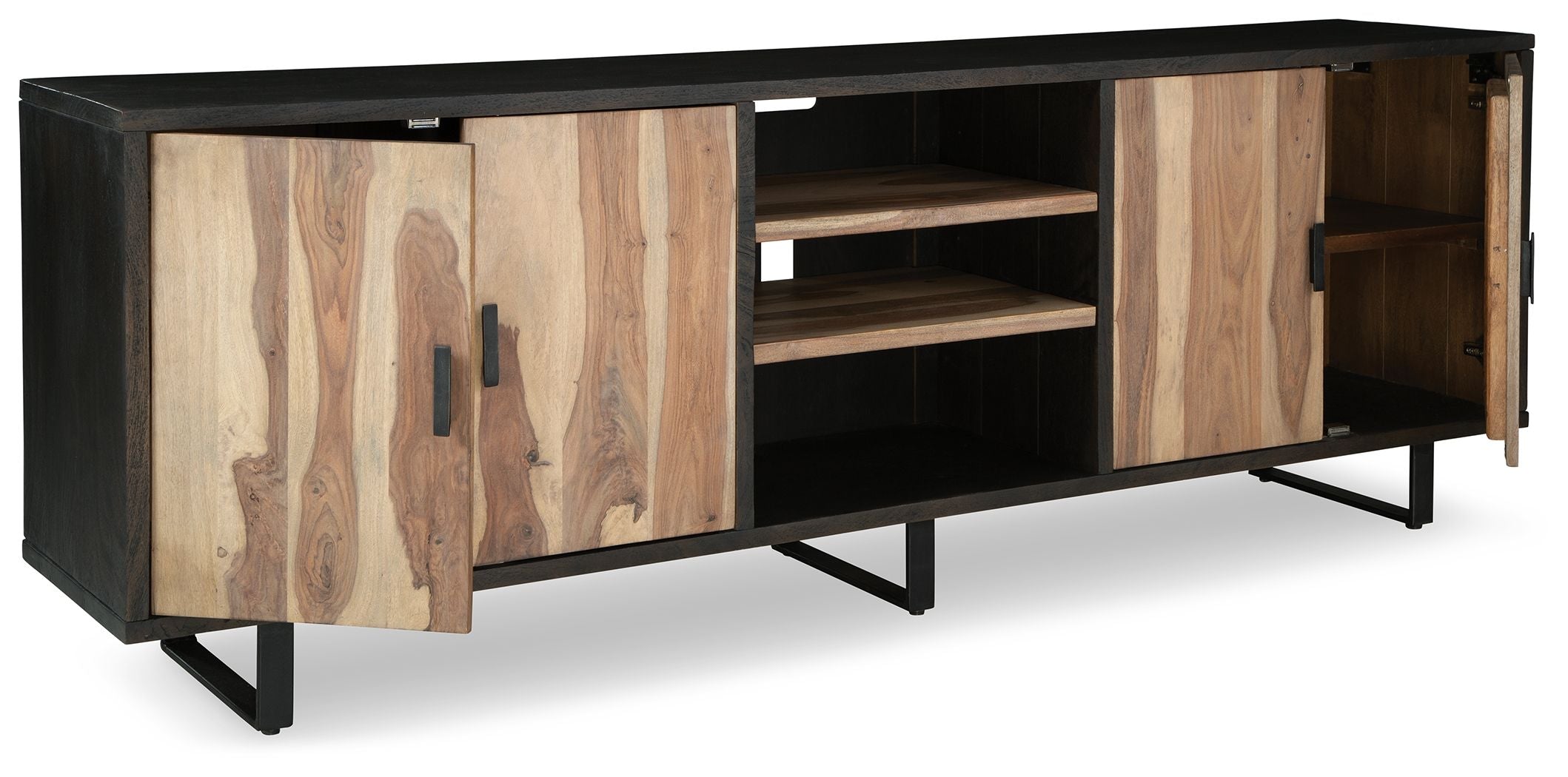 Signature Design by Ashley® Bellwick - Natural / Brown - Accent Cabinet | Meri Furniture
