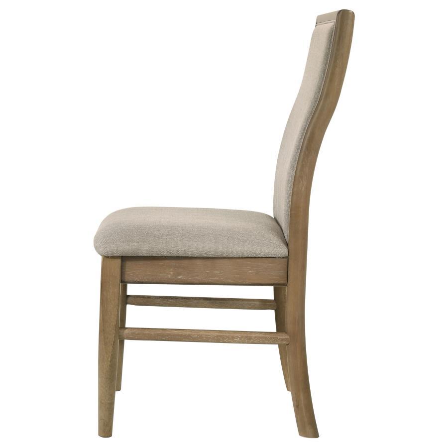 Adina - Upholstered Dining Side Chair (Set of 2) - Barley