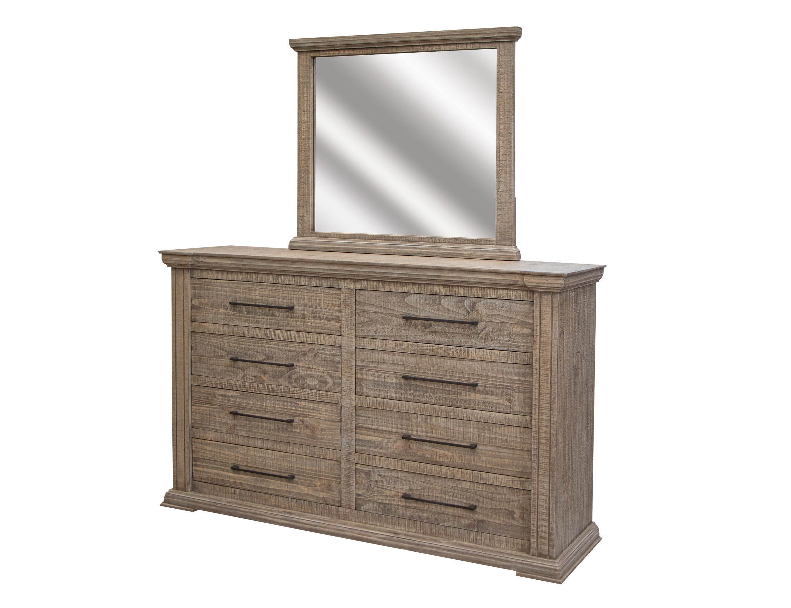 International Furniture Direct Tower - Dresser - Mink Gray | Meri Furniture
