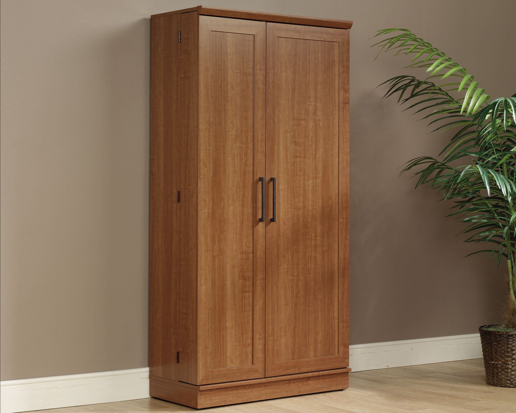 Storage Cabinet in Sienna Oak