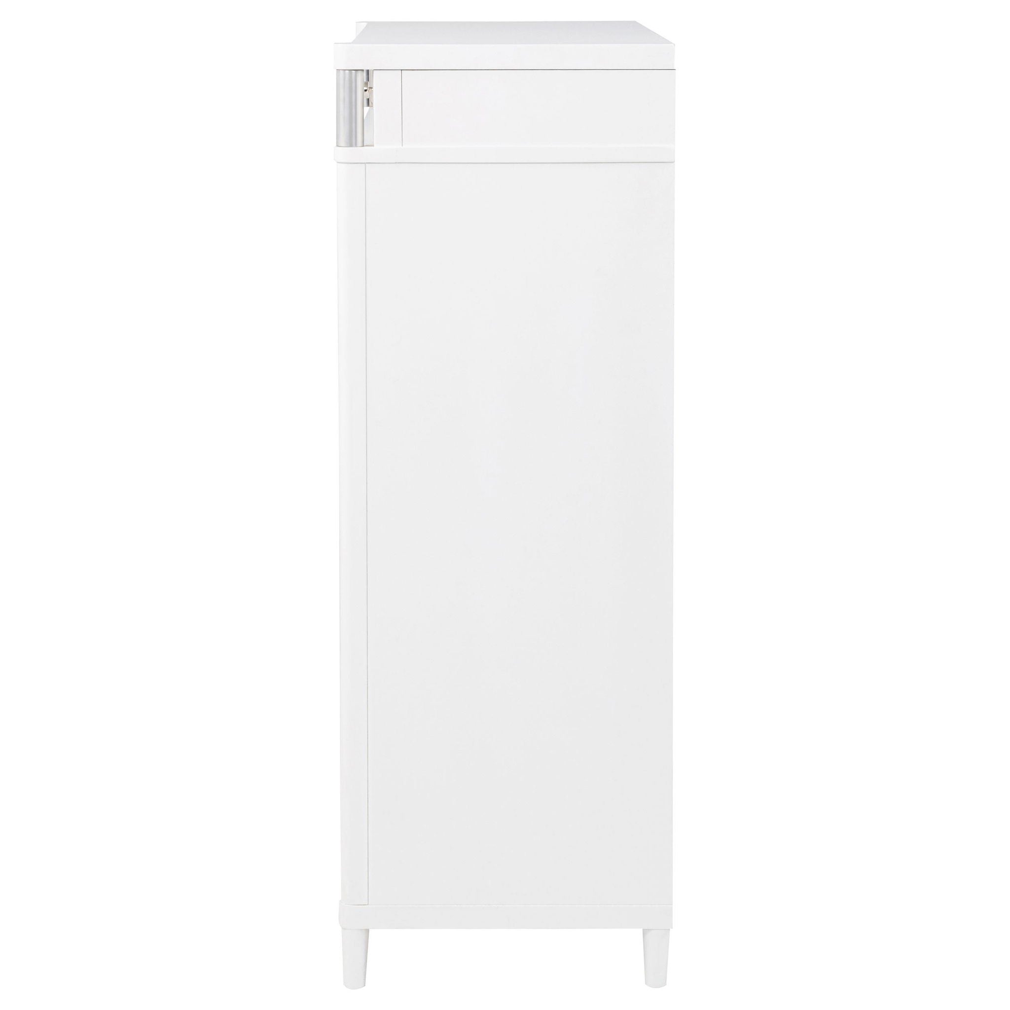 Gracemont 5-drawer Bedroom Chest of Drawers White
