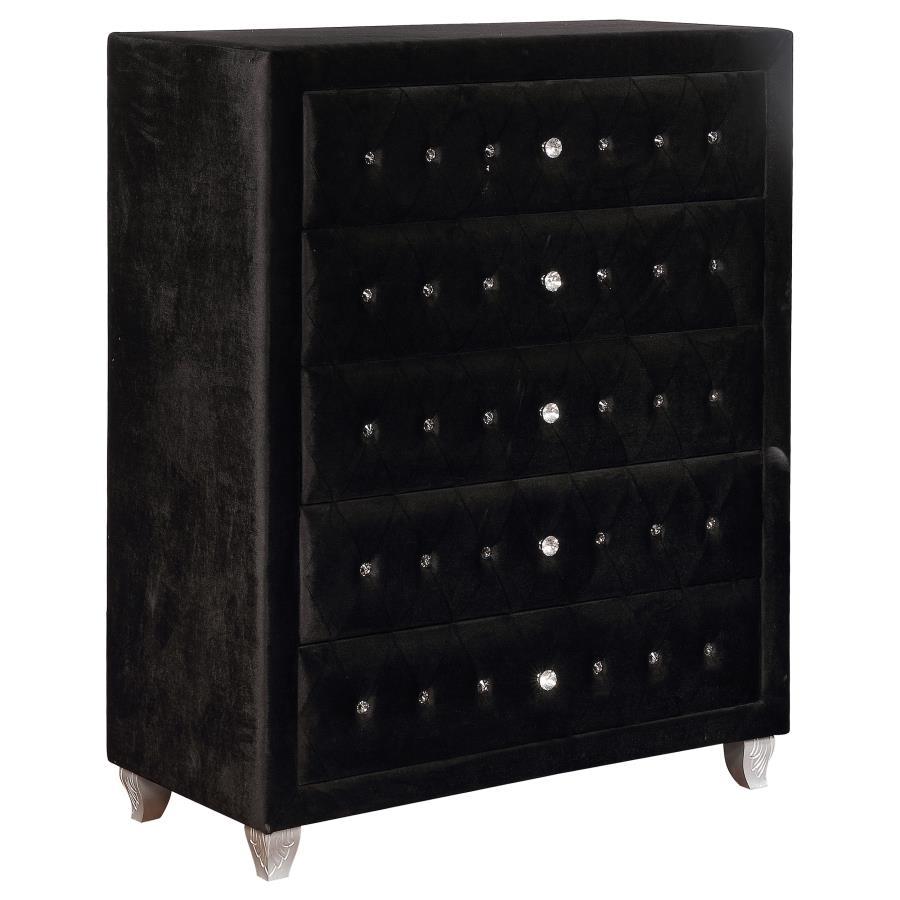 Coaster Fine Furniture Deanna - 5-Drawer Bedroom Chest | Meri Furniture