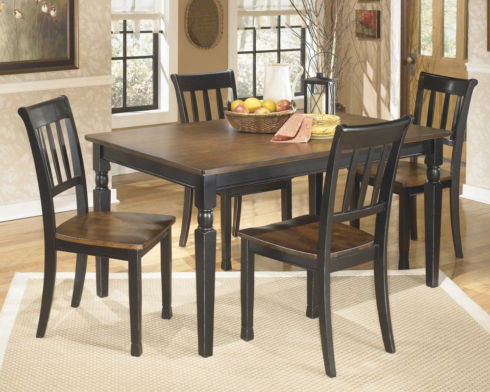 Signature Design by Ashley® Owingsville - Dining Room Table Set | Meri Furniture