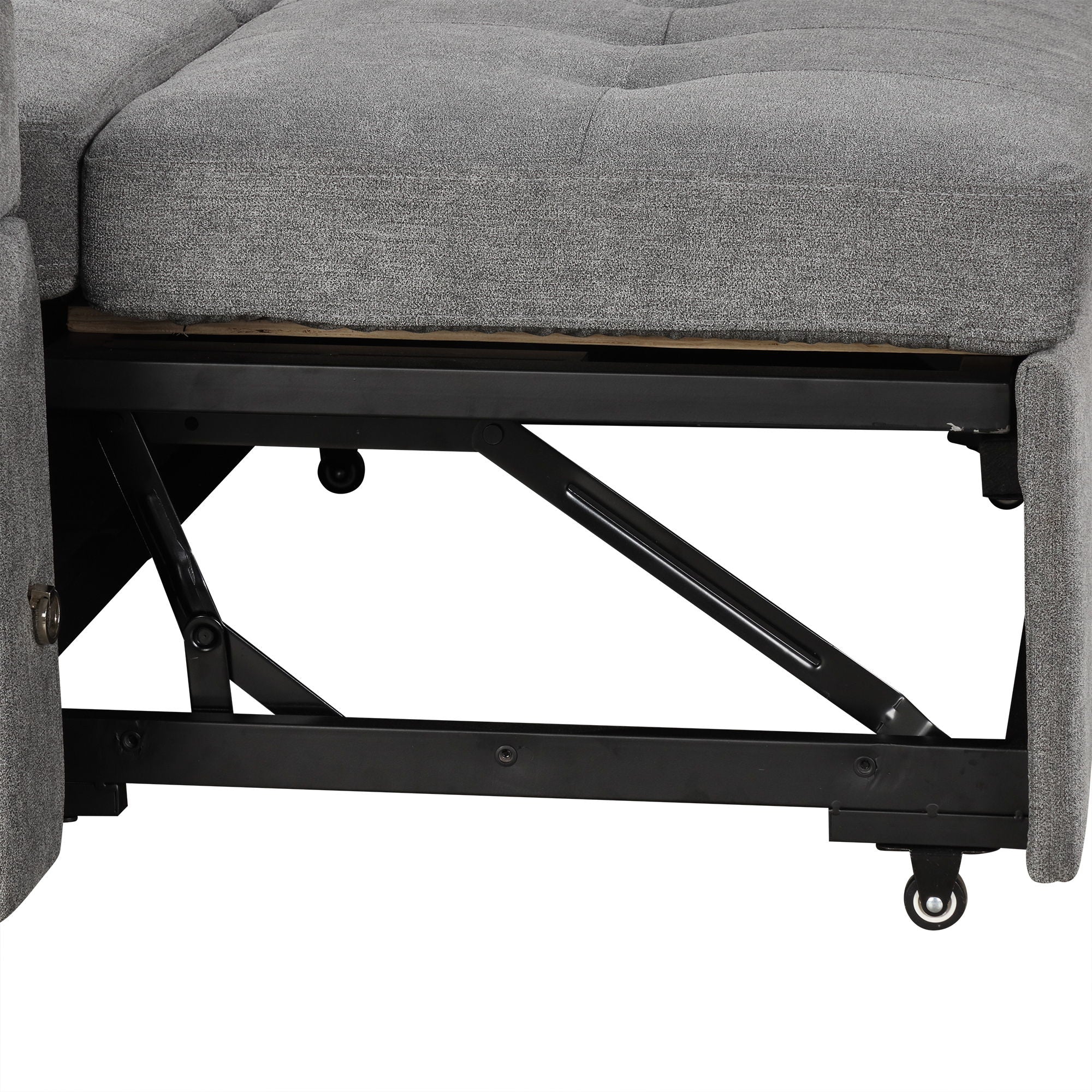 Convertible L Shaped Sofa Couch With Storage, Cup Holders, USB Ports