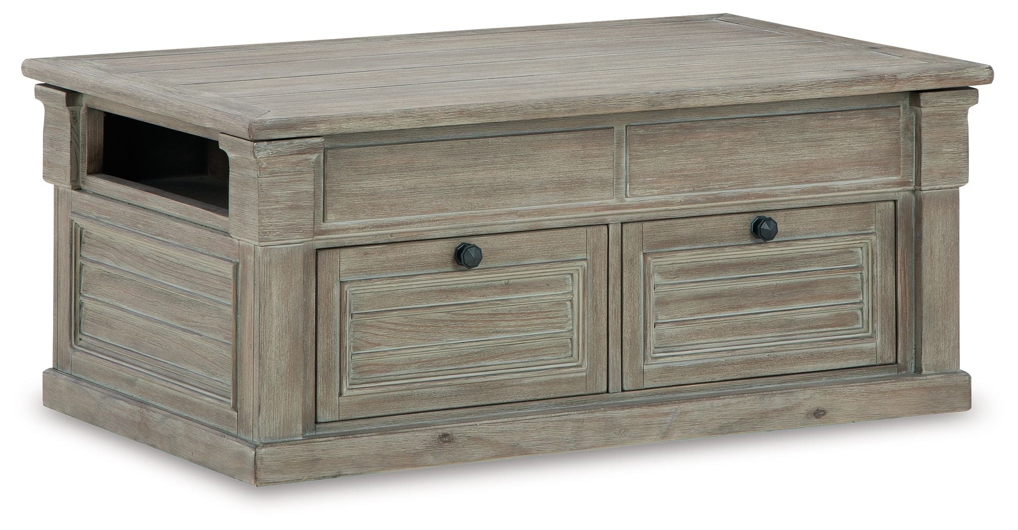 Ashley Furniture Moreshire - Bisque - Lift Top Cocktail Table | Meri Furniture