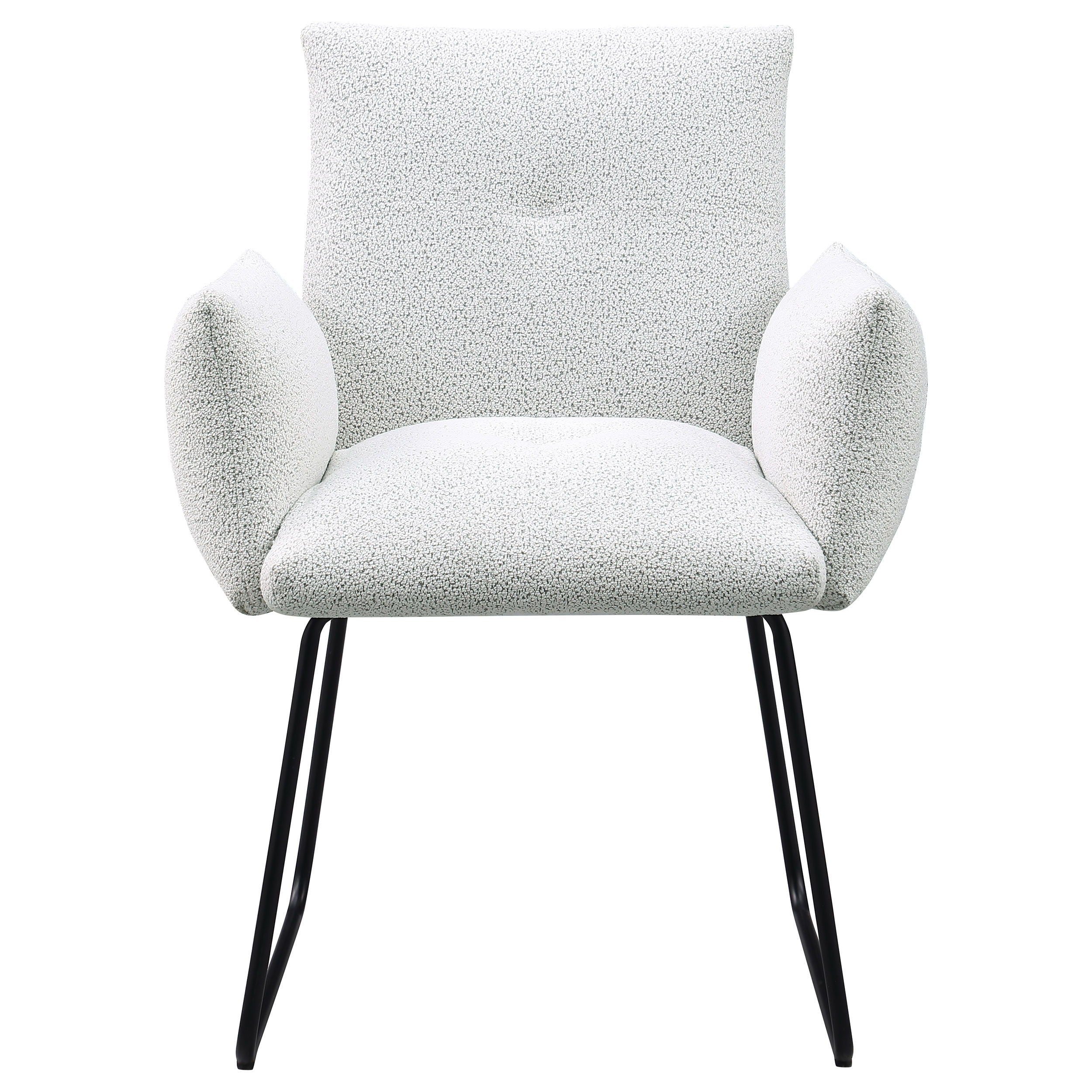 Coaster Fine Furniture Ackland - Upholstered Dining Side Chair (Set of 2) - Light Gray | Meri Furniture