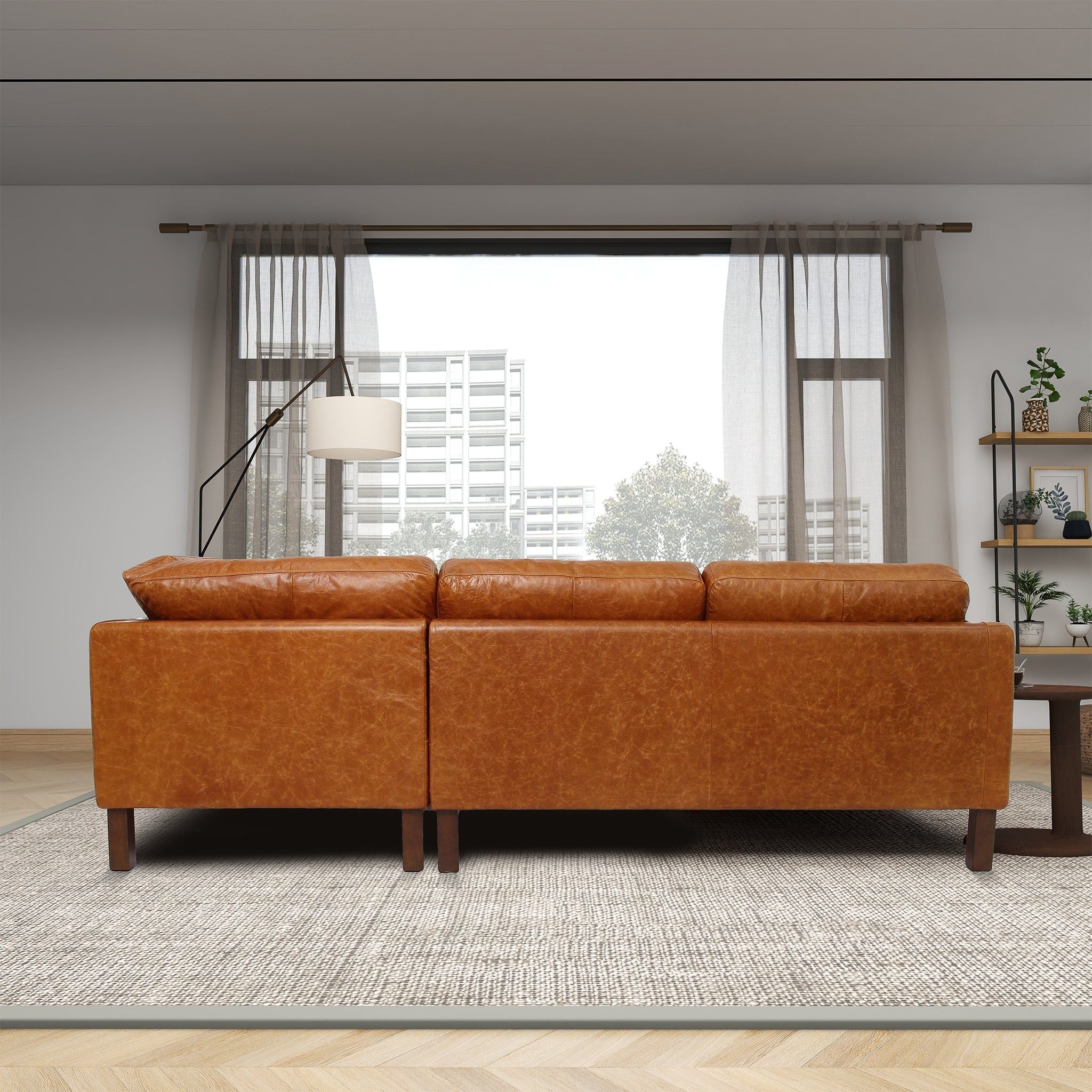Juno - Waxy Sectional Sofa