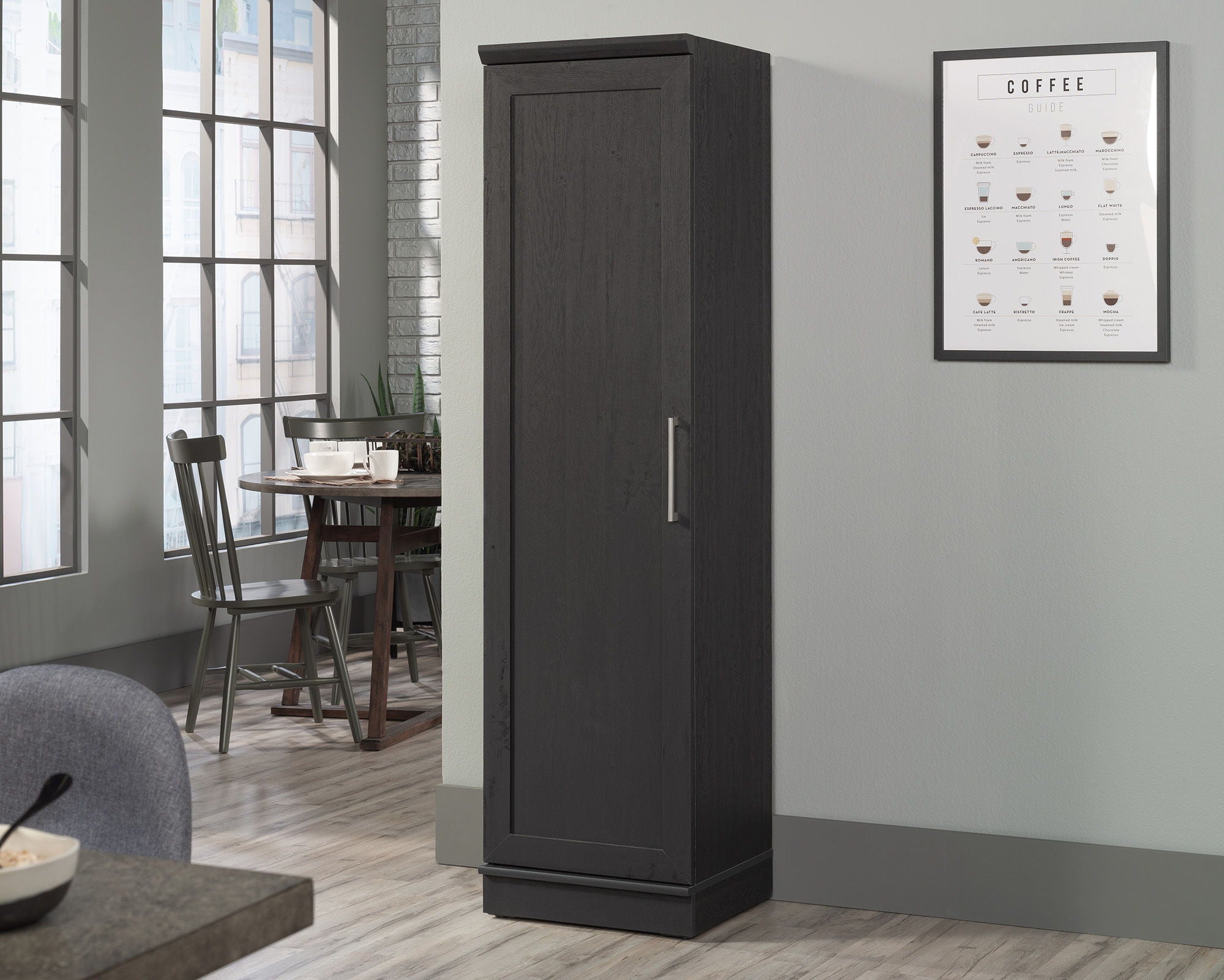Kitchen Storage Cabinet in Raven Oak