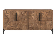 Verona - 4-Door Console - Renwick Oak Brown