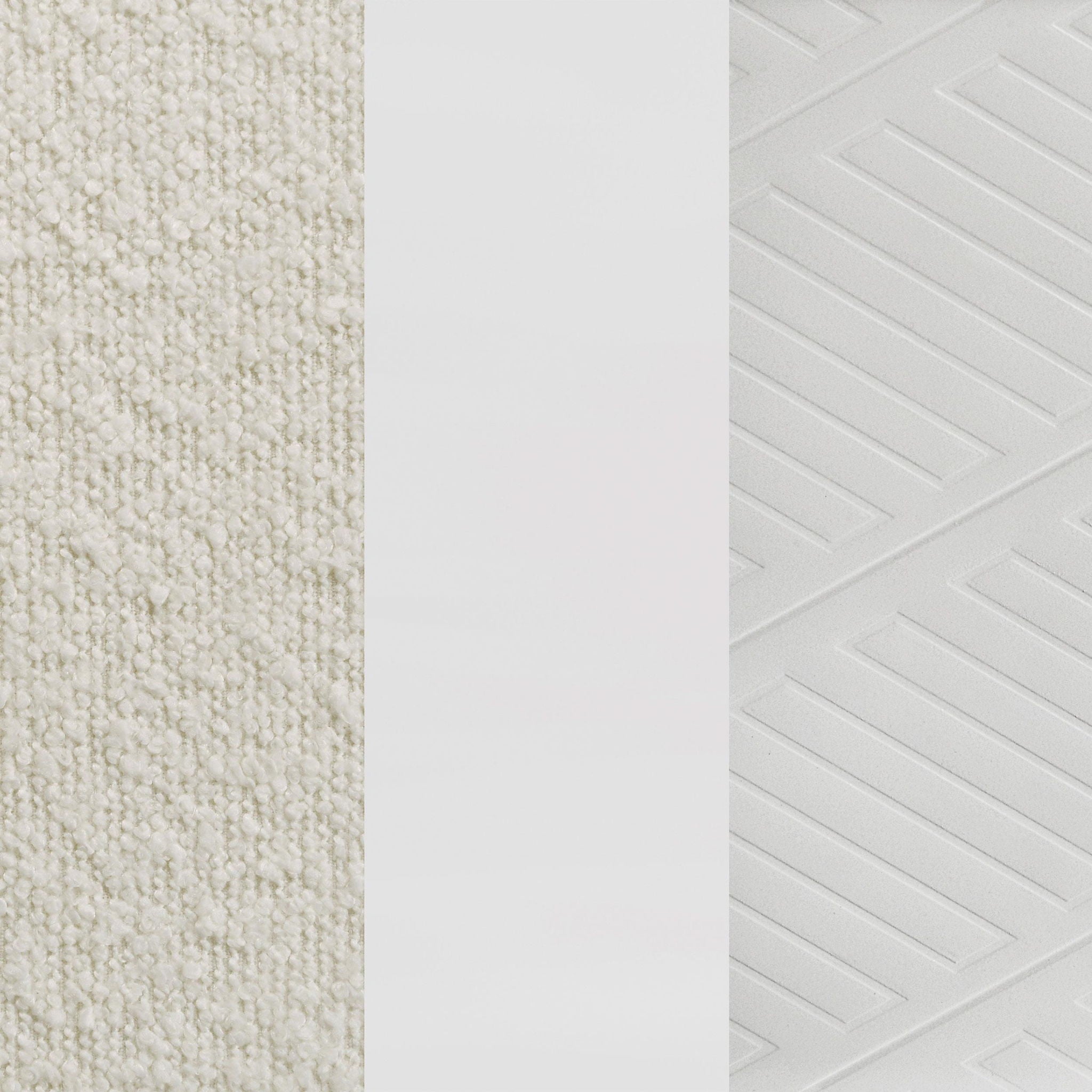 Marmore 64-inch Queen Panel Bed LED Headboard White