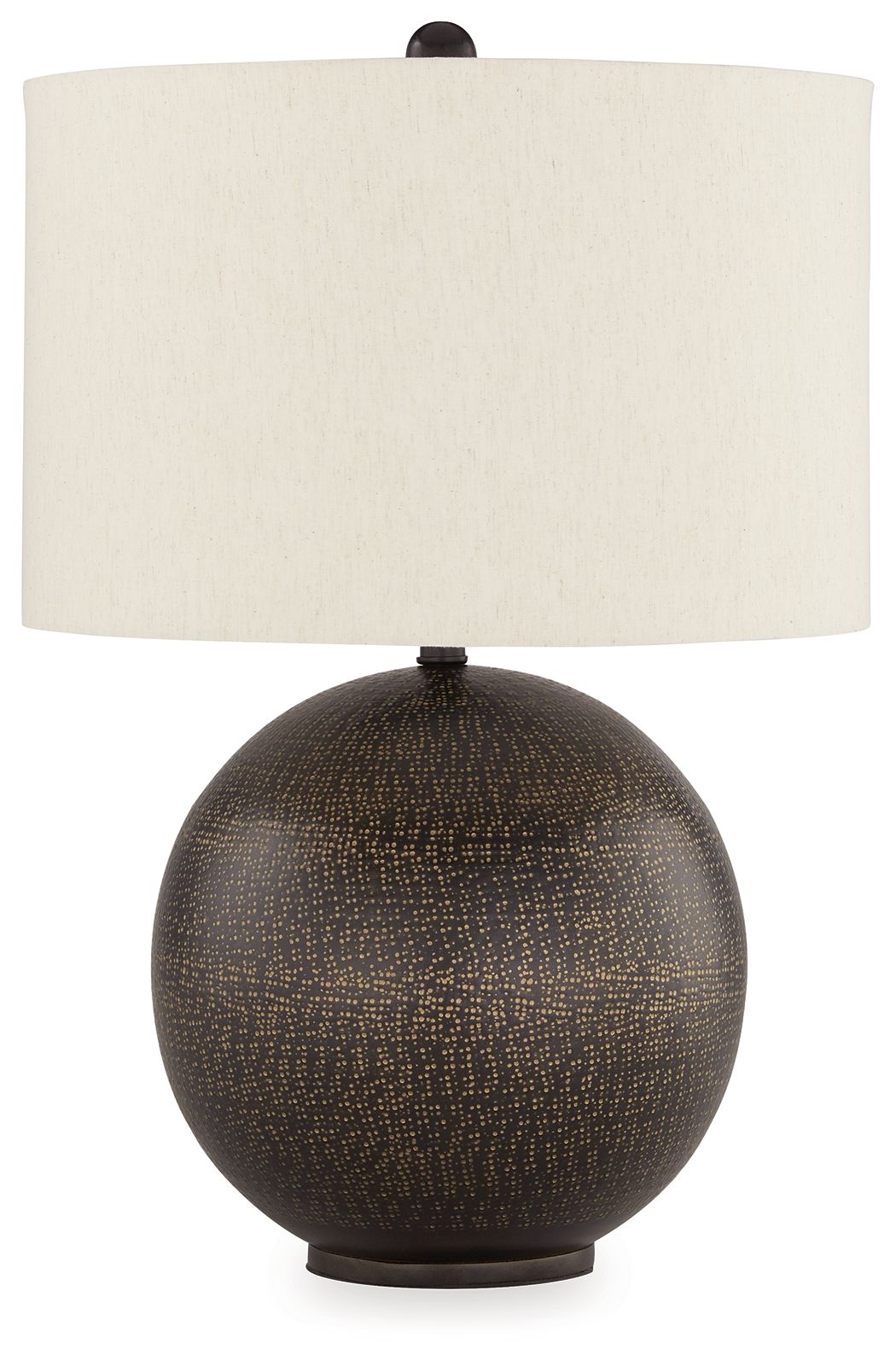Ashley Furniture Hambell - Black / Gold Finish - Metal Table Lamp | Meri Furniture