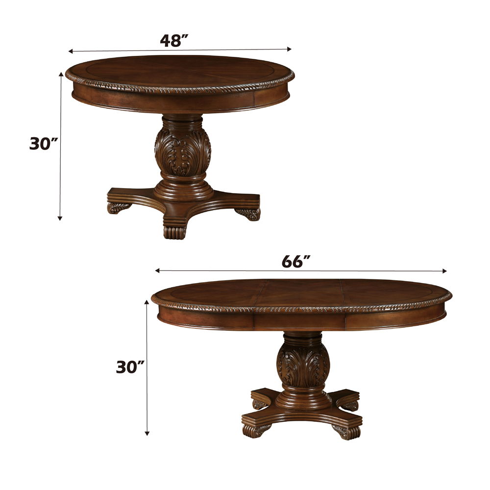 Chateau De Ville - Round Dining Table - Cherry