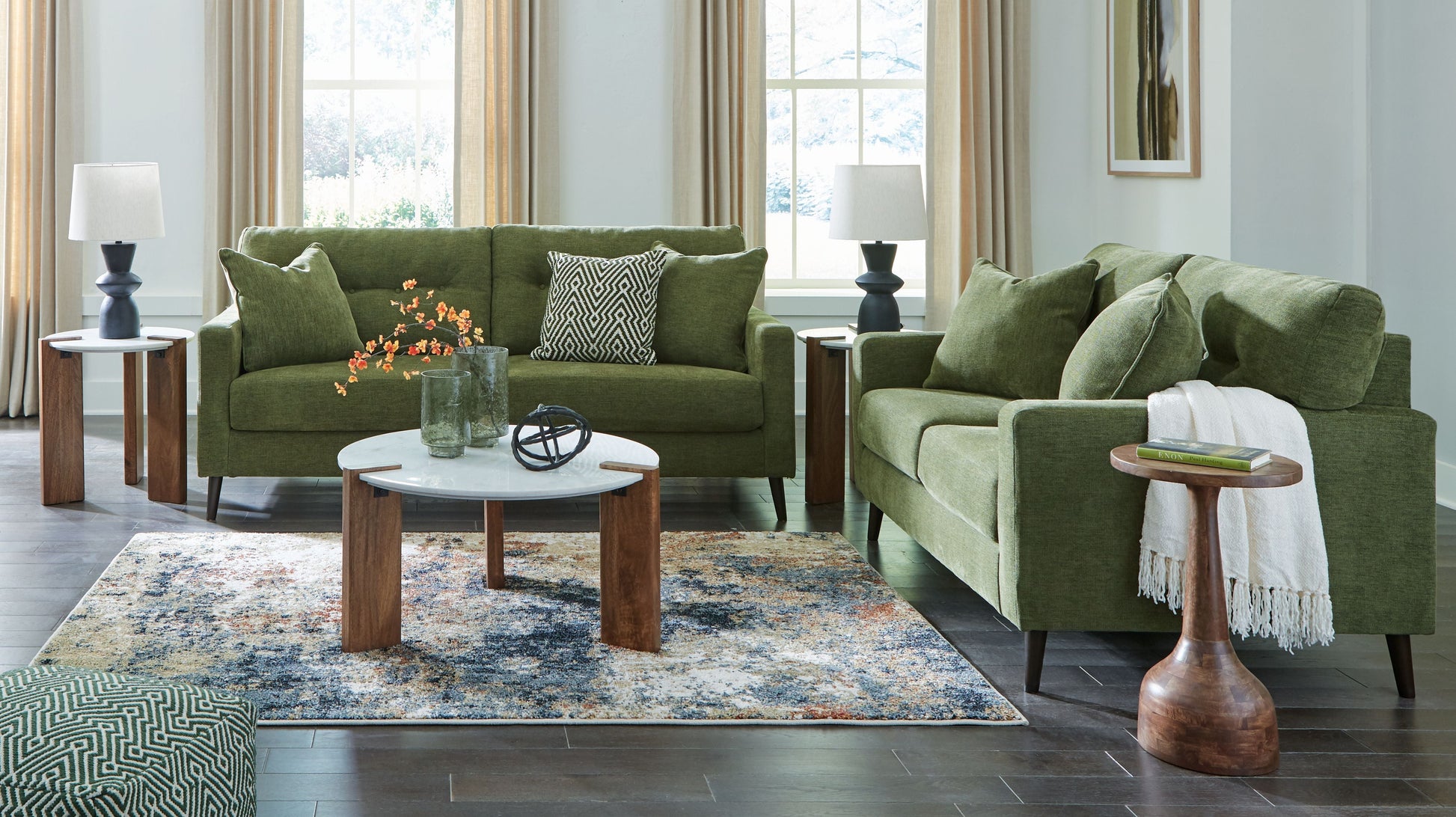 Signature Design by Ashley® Bixler - Living Room Set | Meri Furniture
