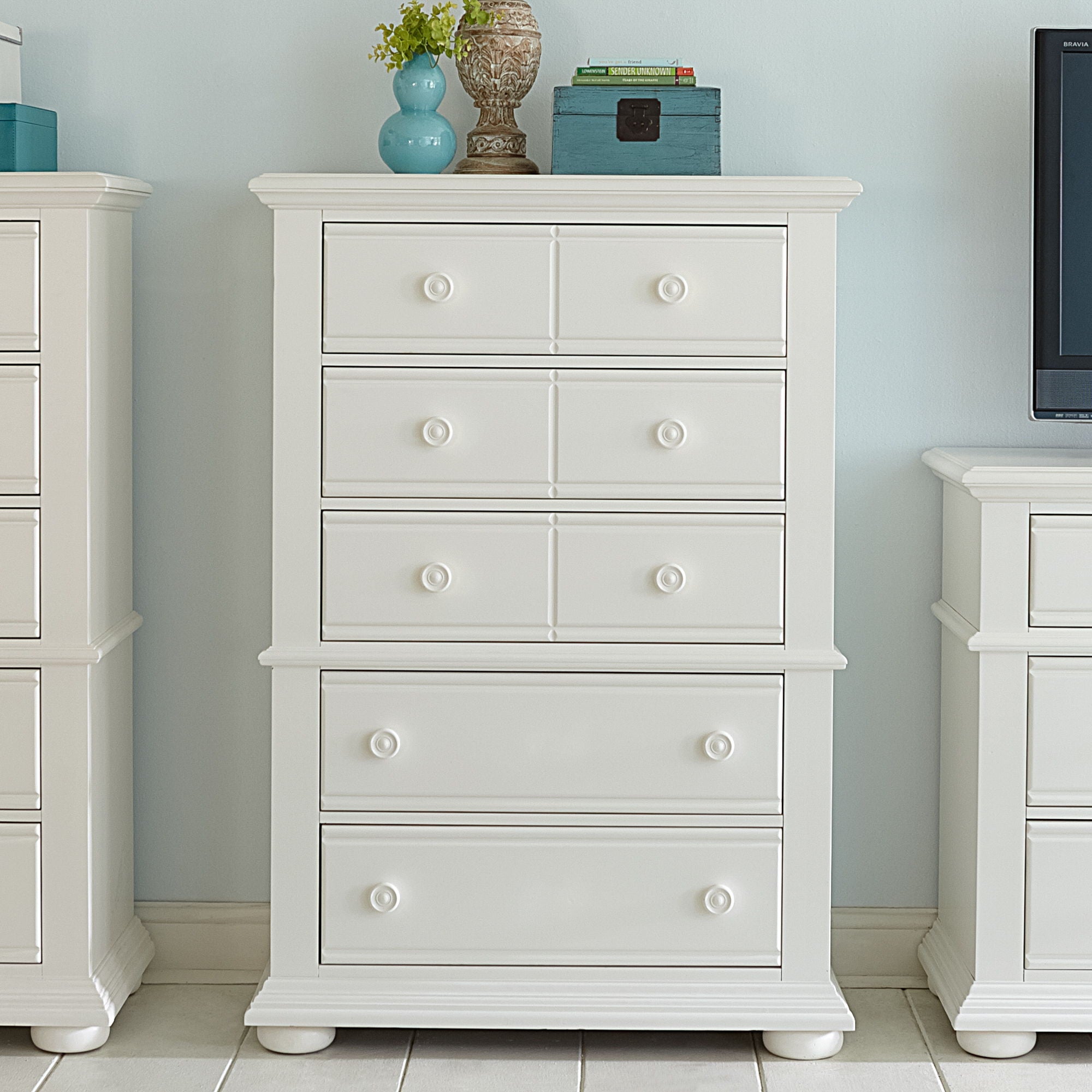 Liberty Furniture Summer House - 5 Drawer Chest | Meri Furniture