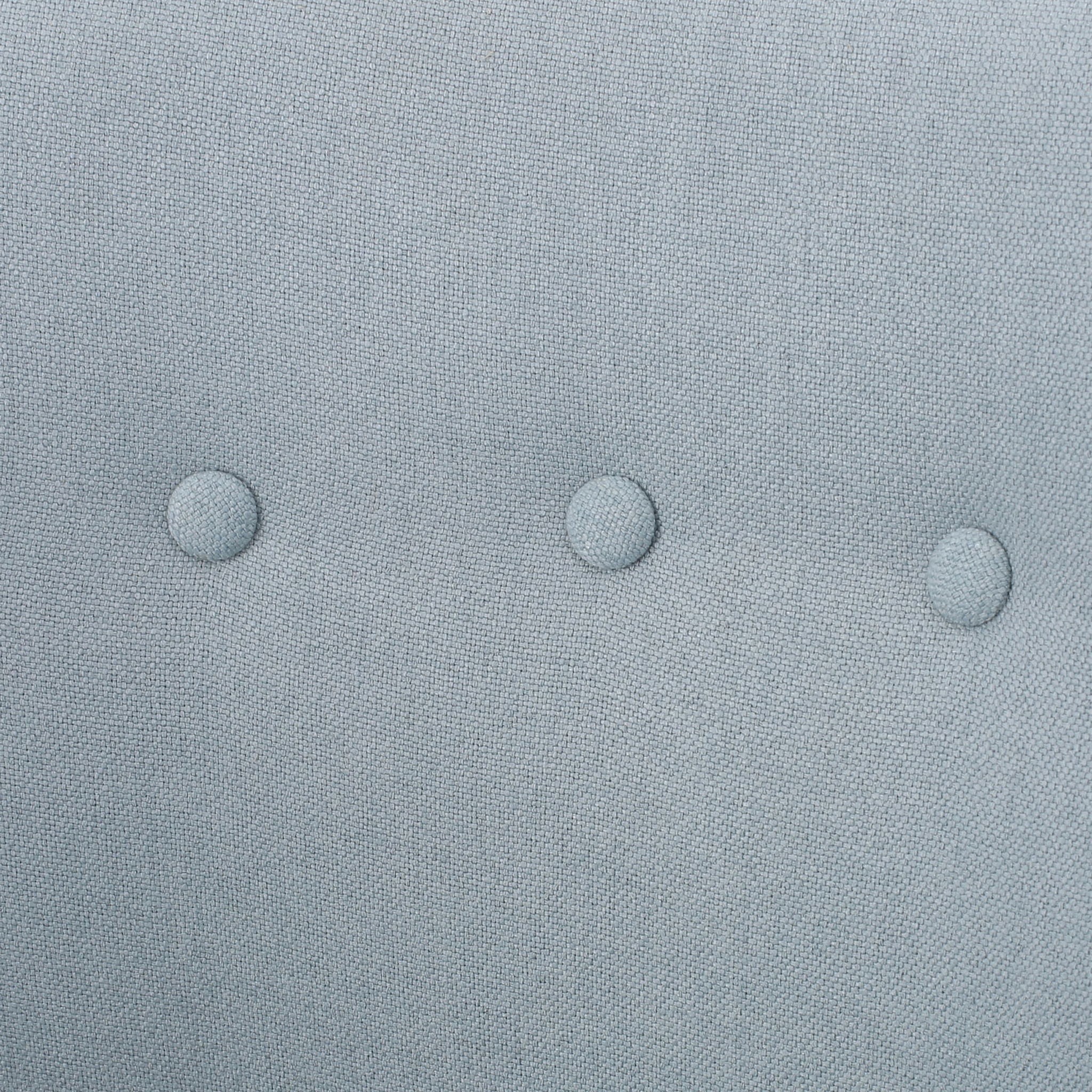 Contemporary Upholstered Club Chair With Button Tufting