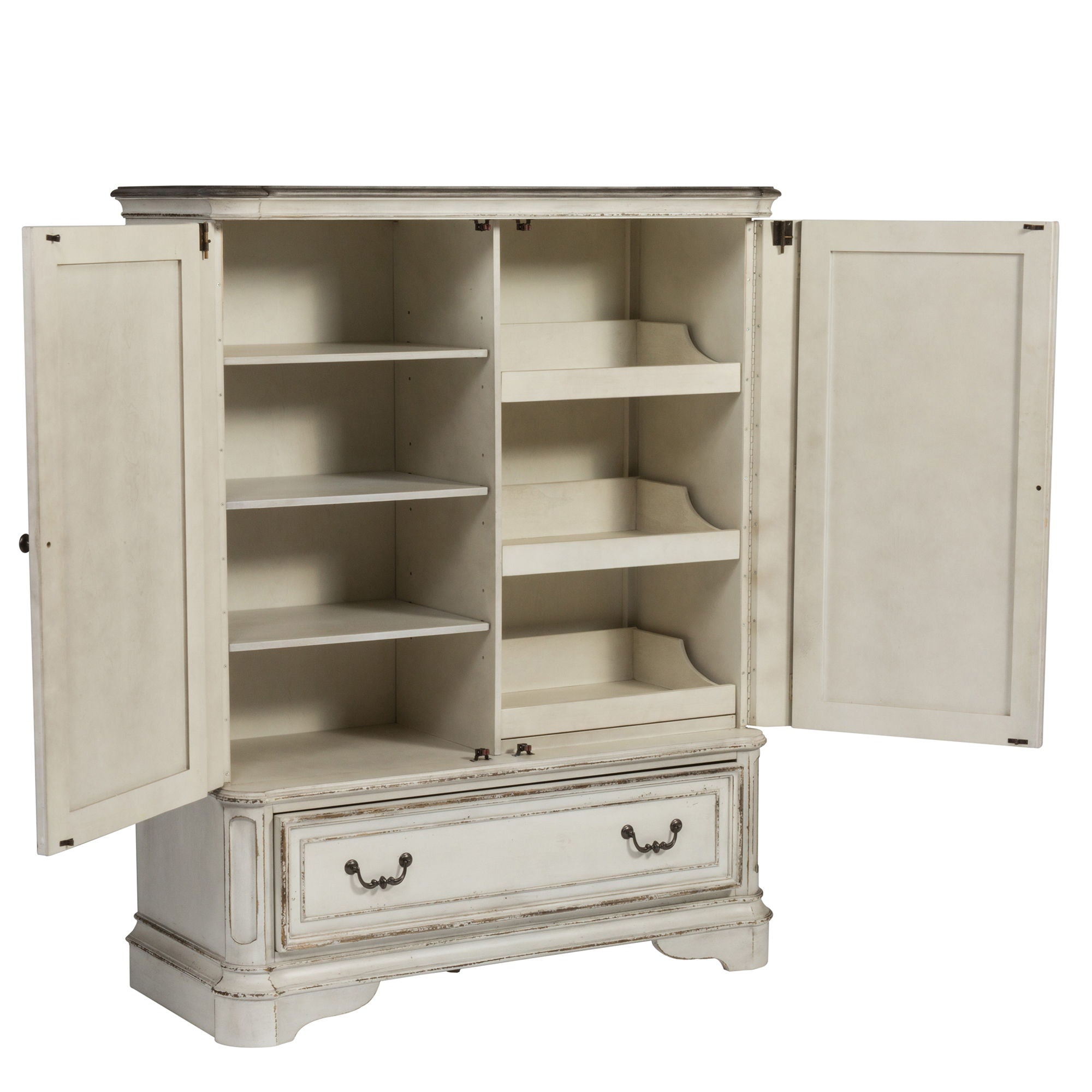 Liberty Furniture Magnolia Manor - Door Chest - White | Meri Furniture