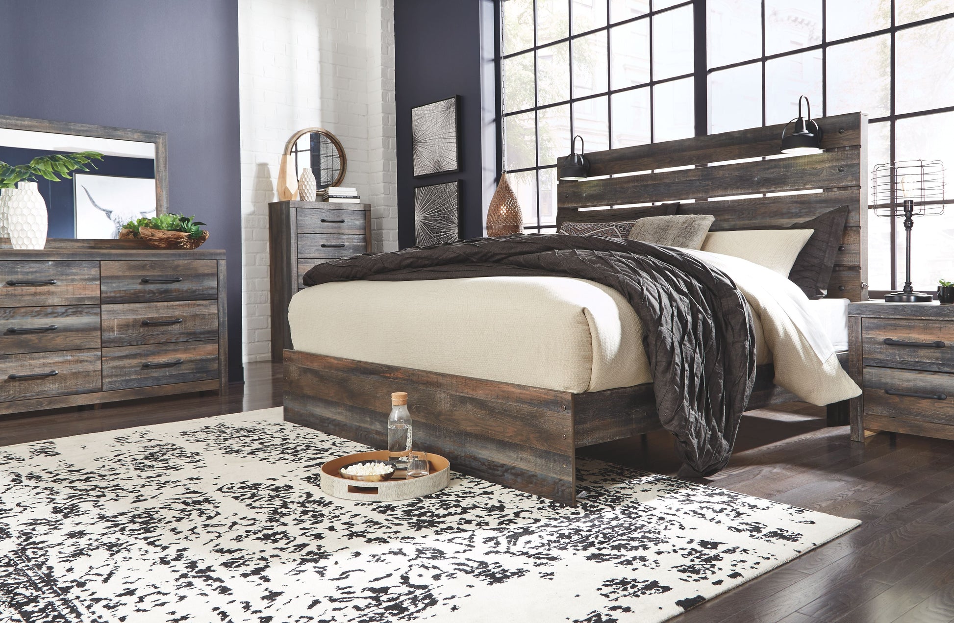 Signature Design by Ashley® Drystan - Panel Bedroom Set | Meri Furniture